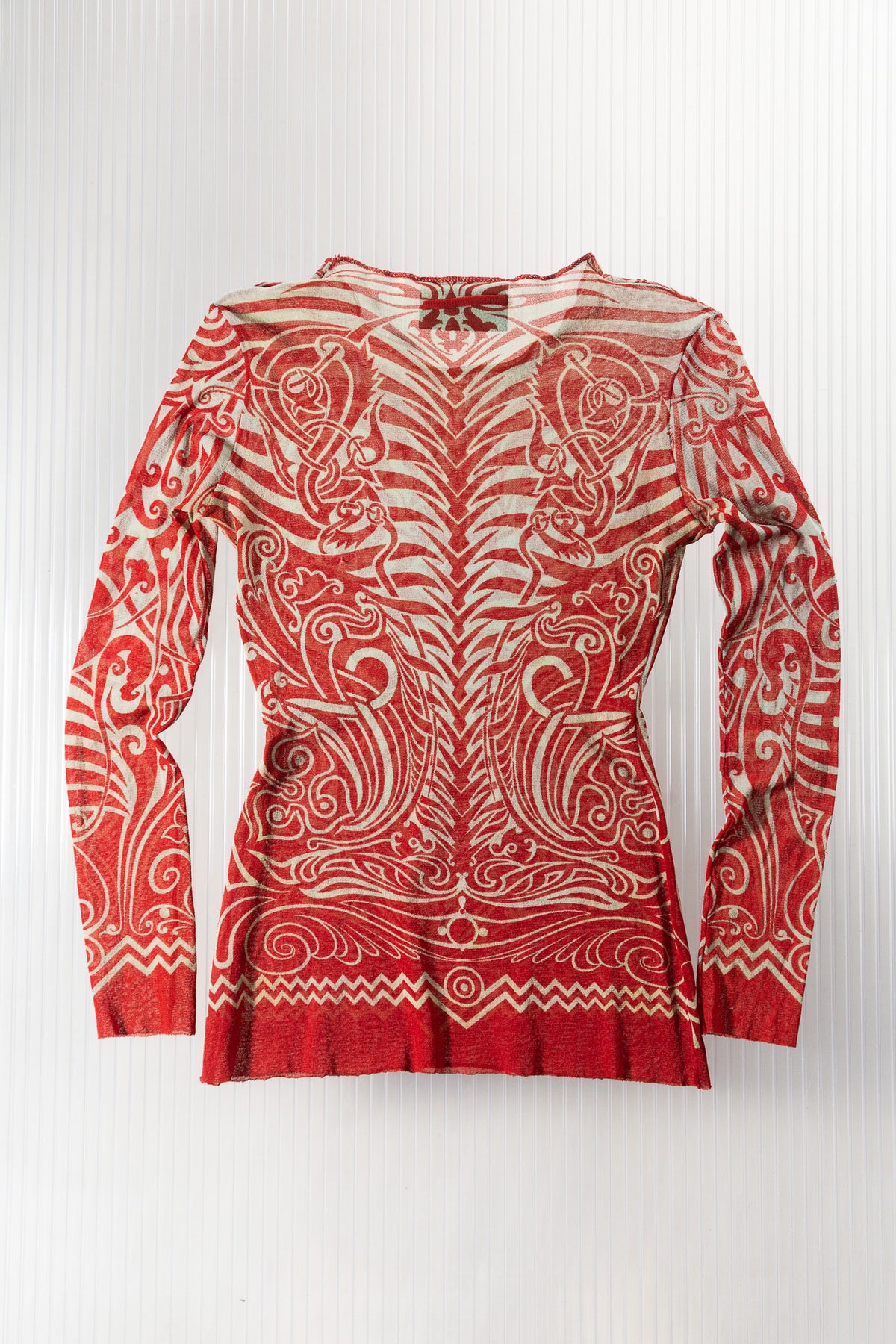 JEAN PAUL GAULTIER SS 1996 CYBER TRIBAL TOP