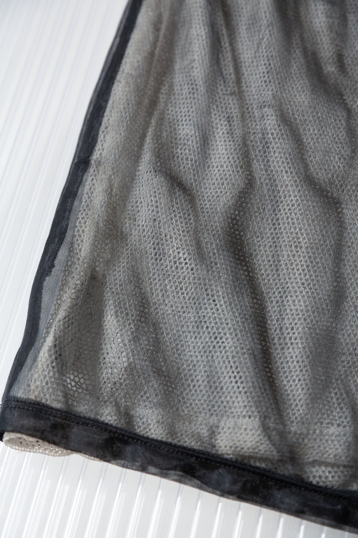 RICHMOND LAYERED SHEER NET MIDI SKIRT