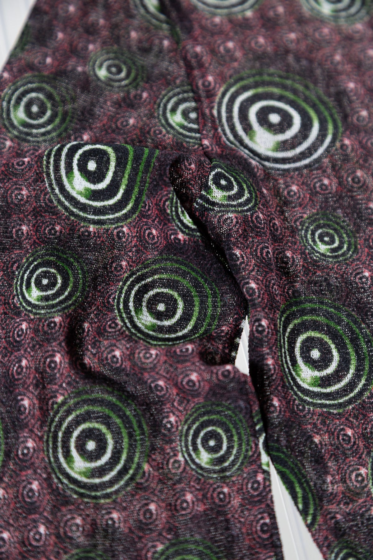 JEAN PAUL GAULTIER FW 1996 PSYCHEDELIC PRINT TOP