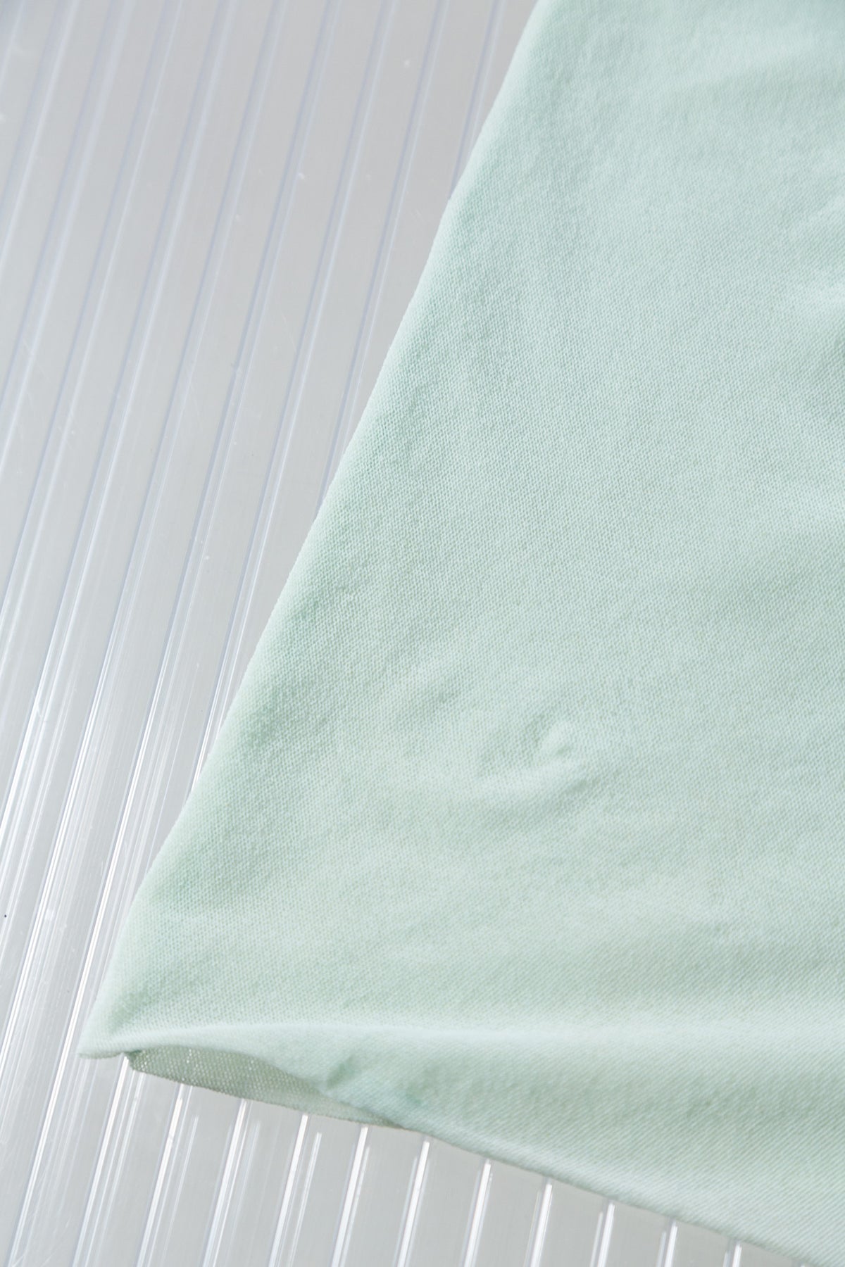 MINT SHEER MESH DOUBLE LAYERED TANK TOP