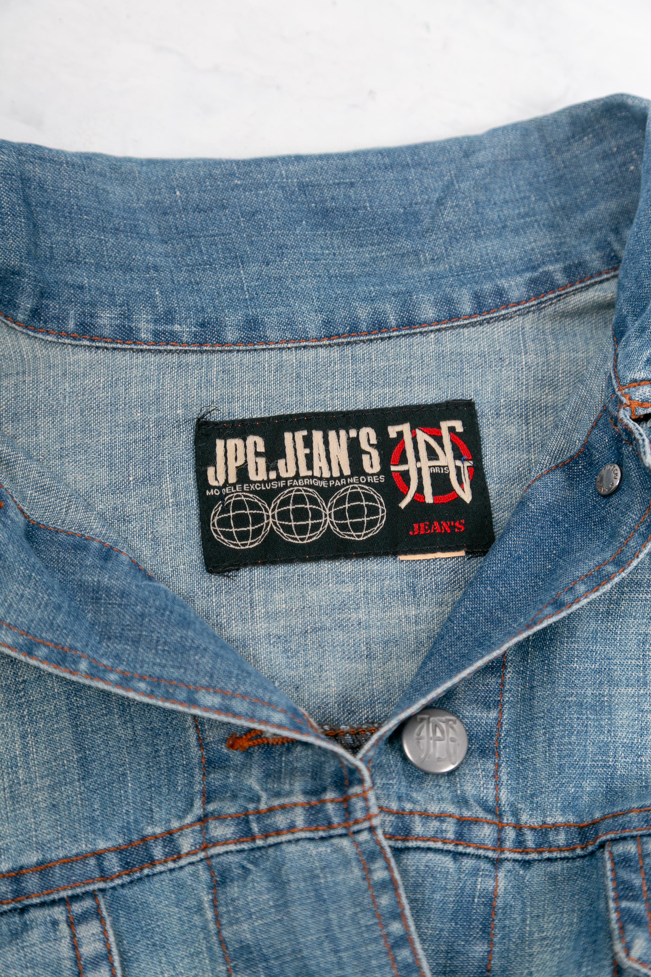 DENIM CROPPED JACKET