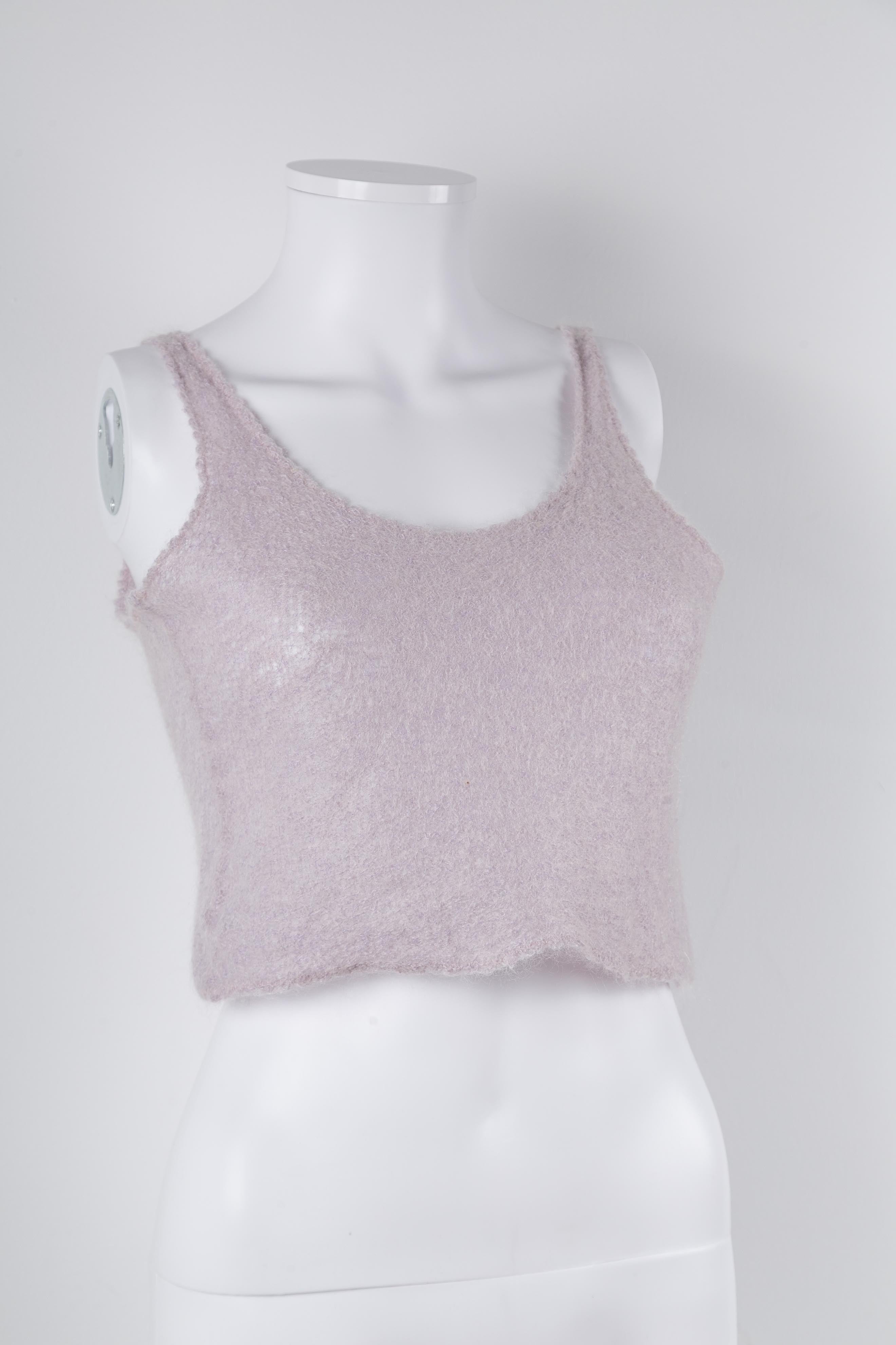 LILAC WOOL TOP