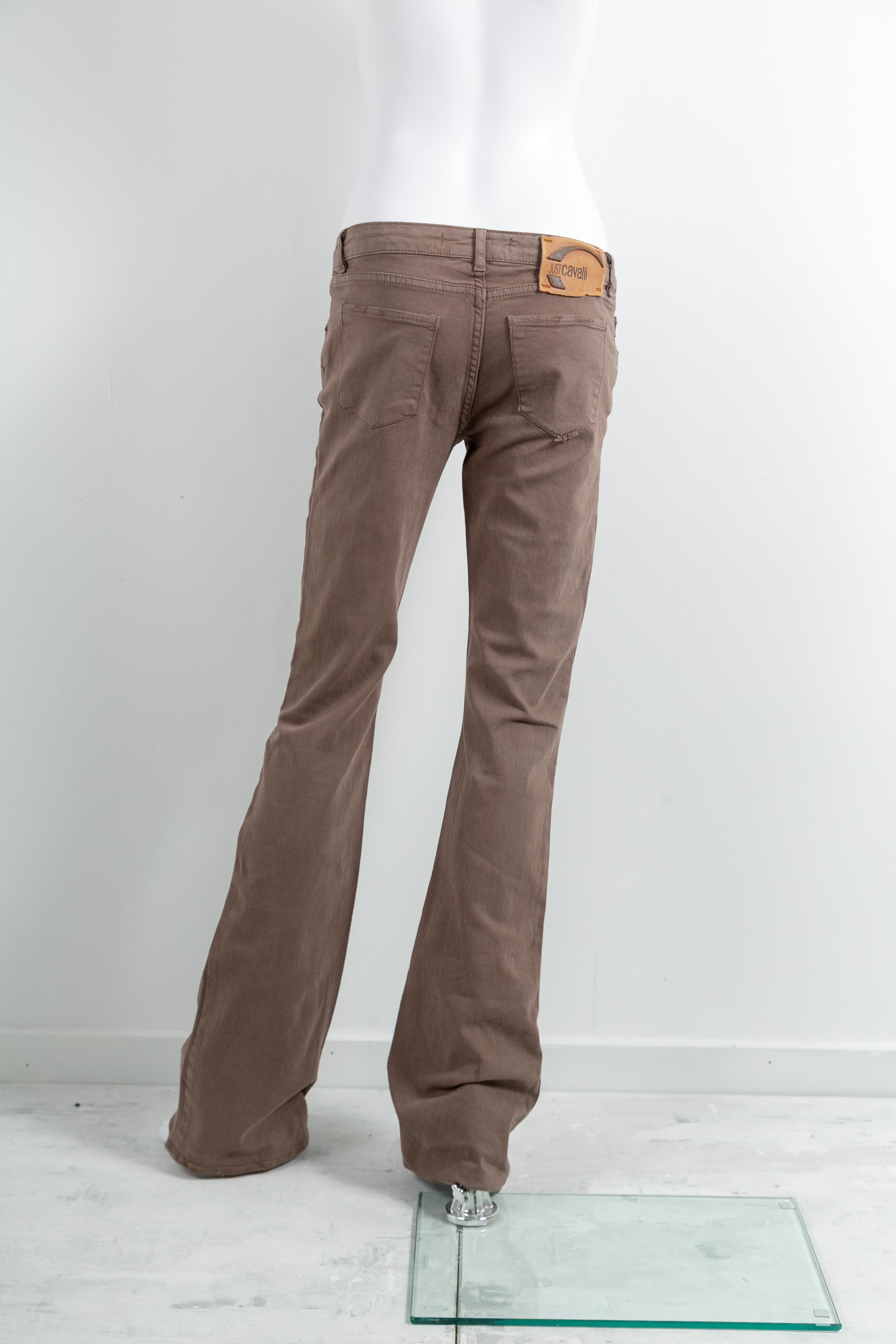 BROWN FLARED PANTS