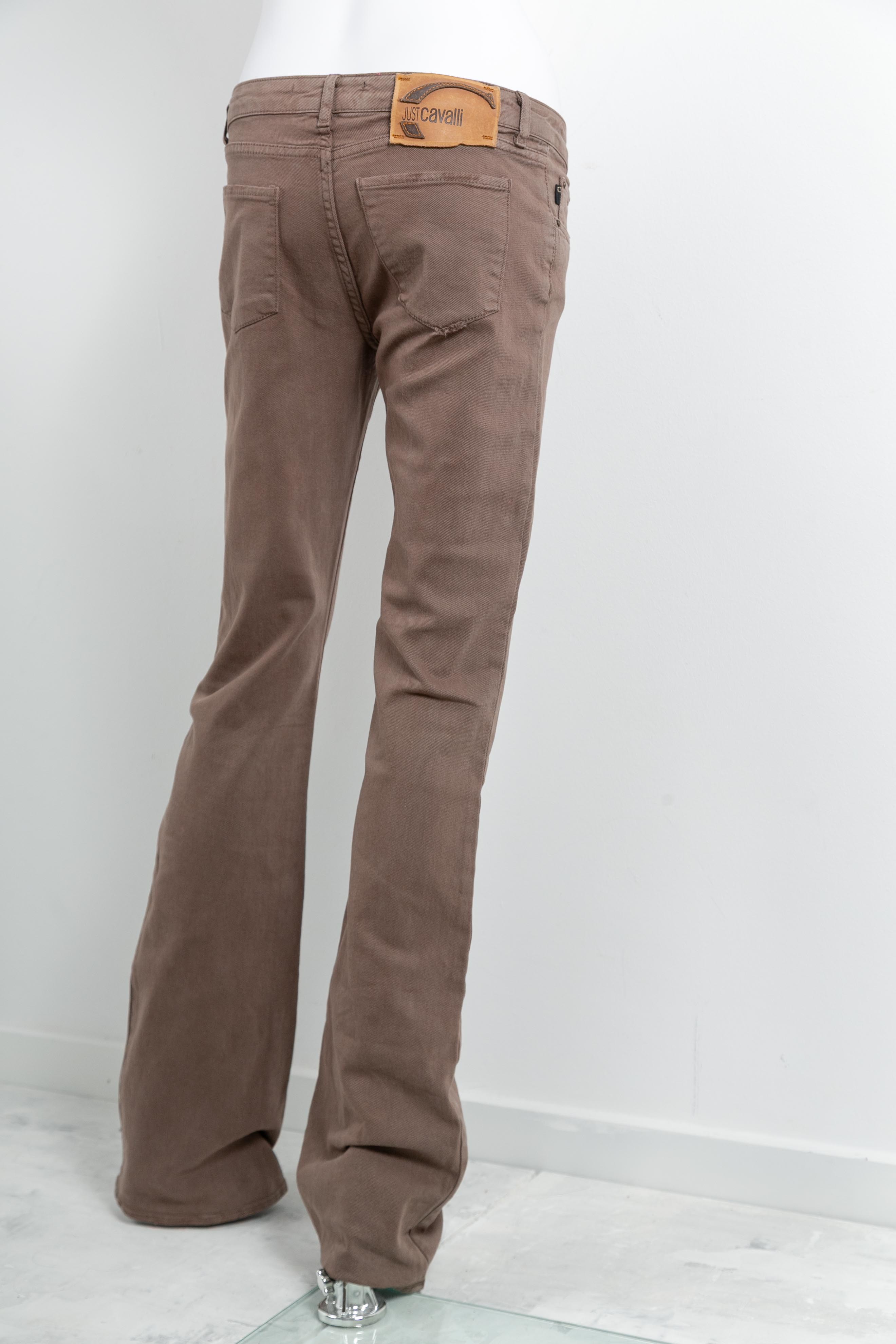BROWN FLARED PANTS