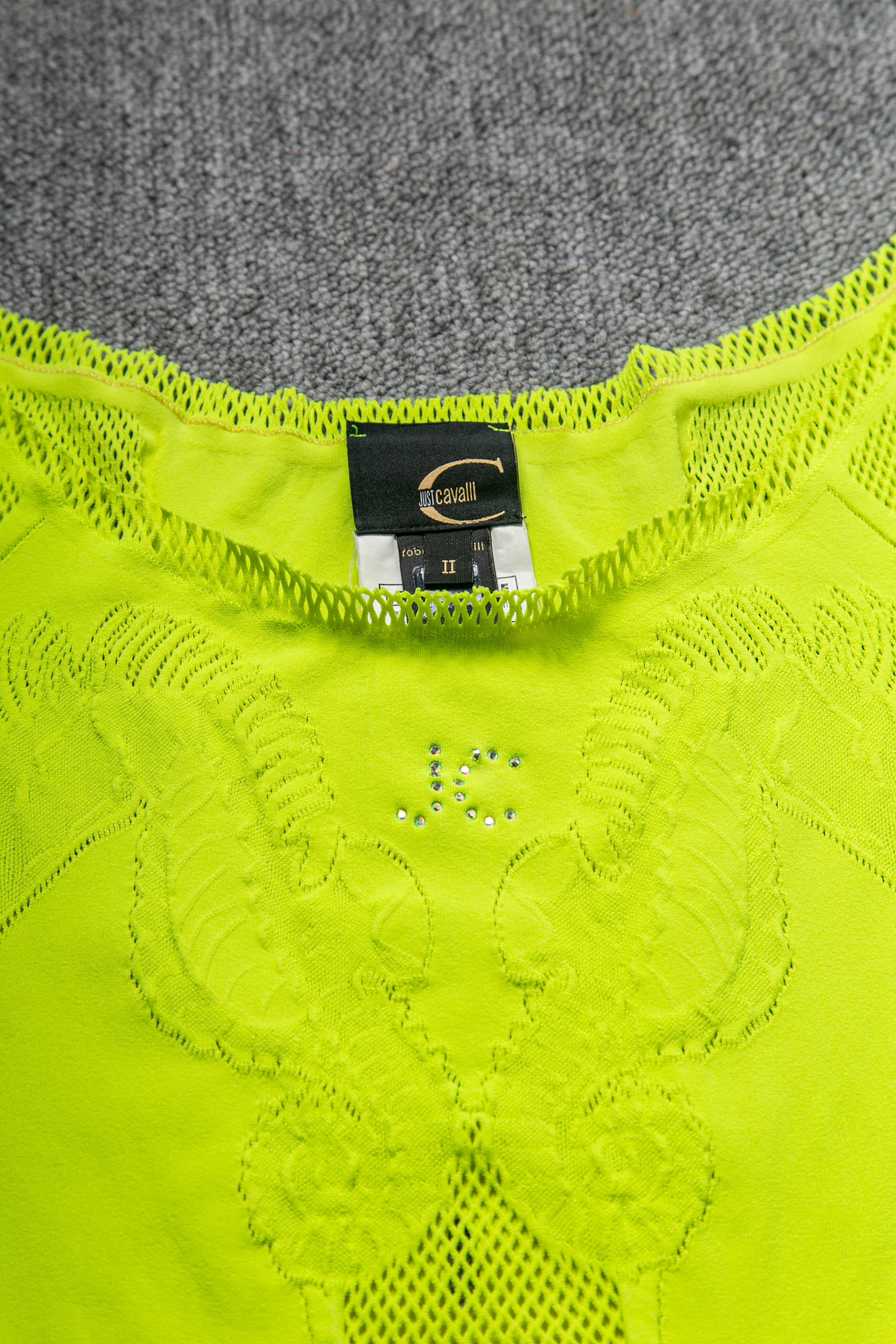NEON CUT-OUT TOP