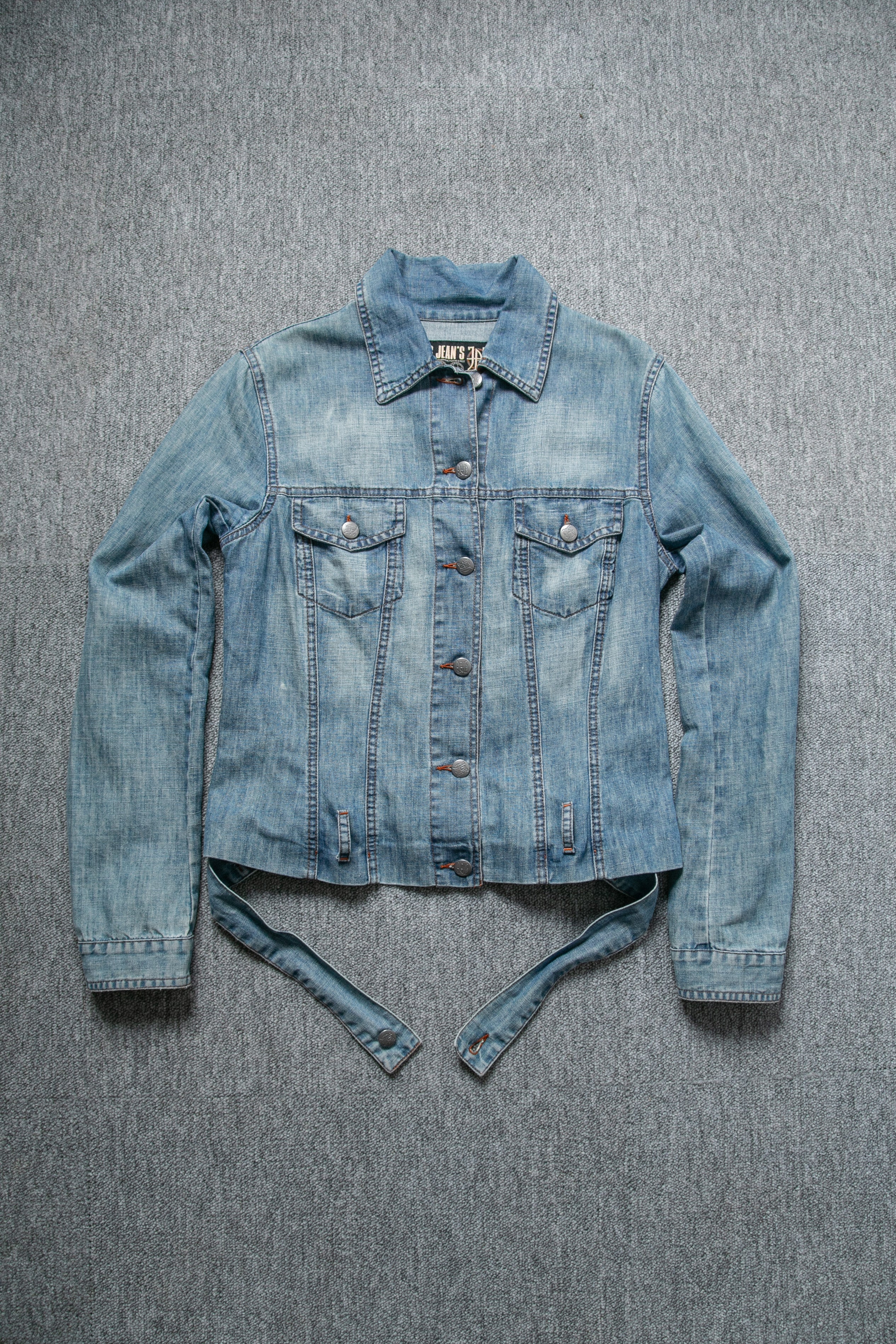 DENIM CROPPED JACKET