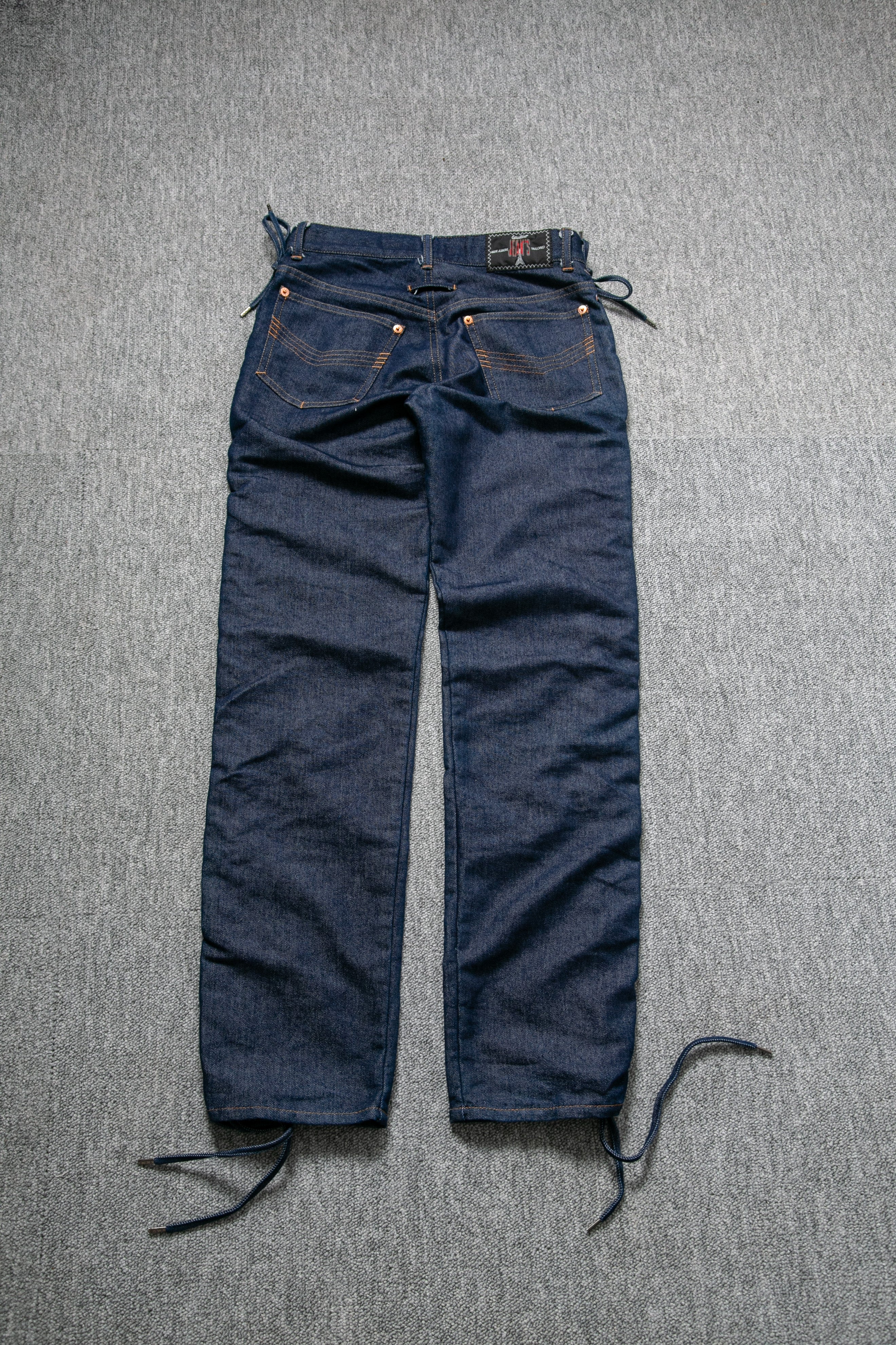 1990 LACE UP SIDES DENIM