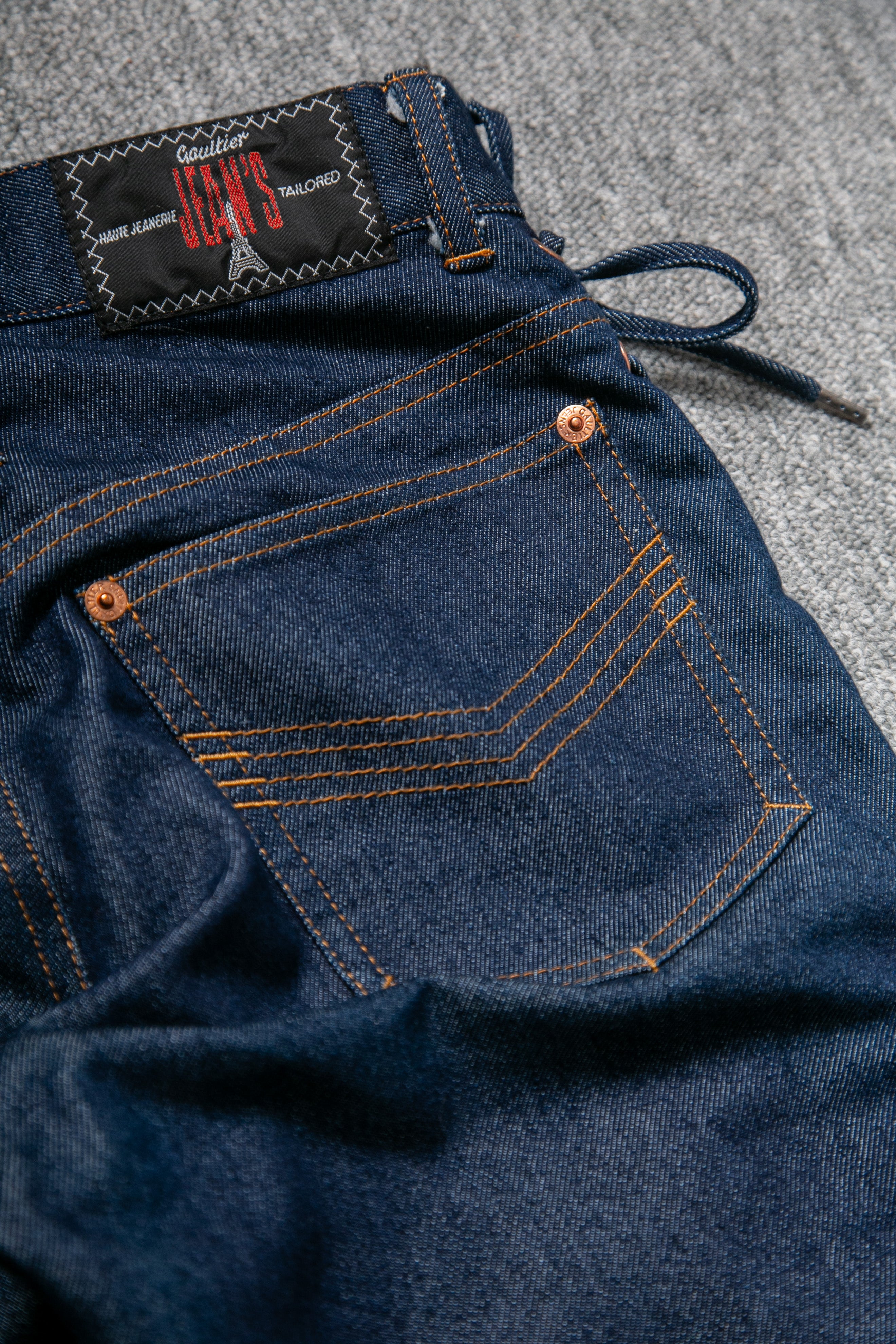 1990 LACE UP SIDES DENIM