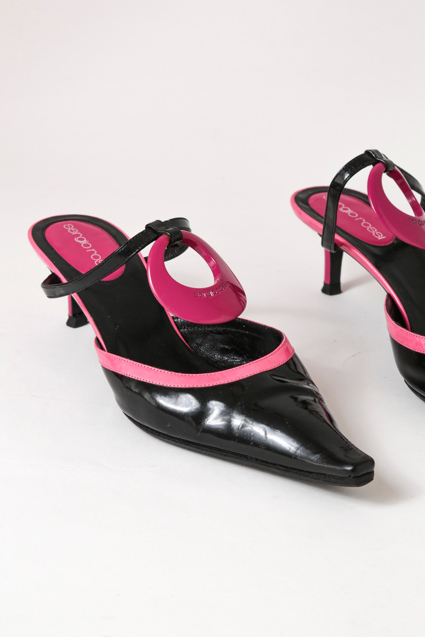 Sergio Rossi Pointy Mules