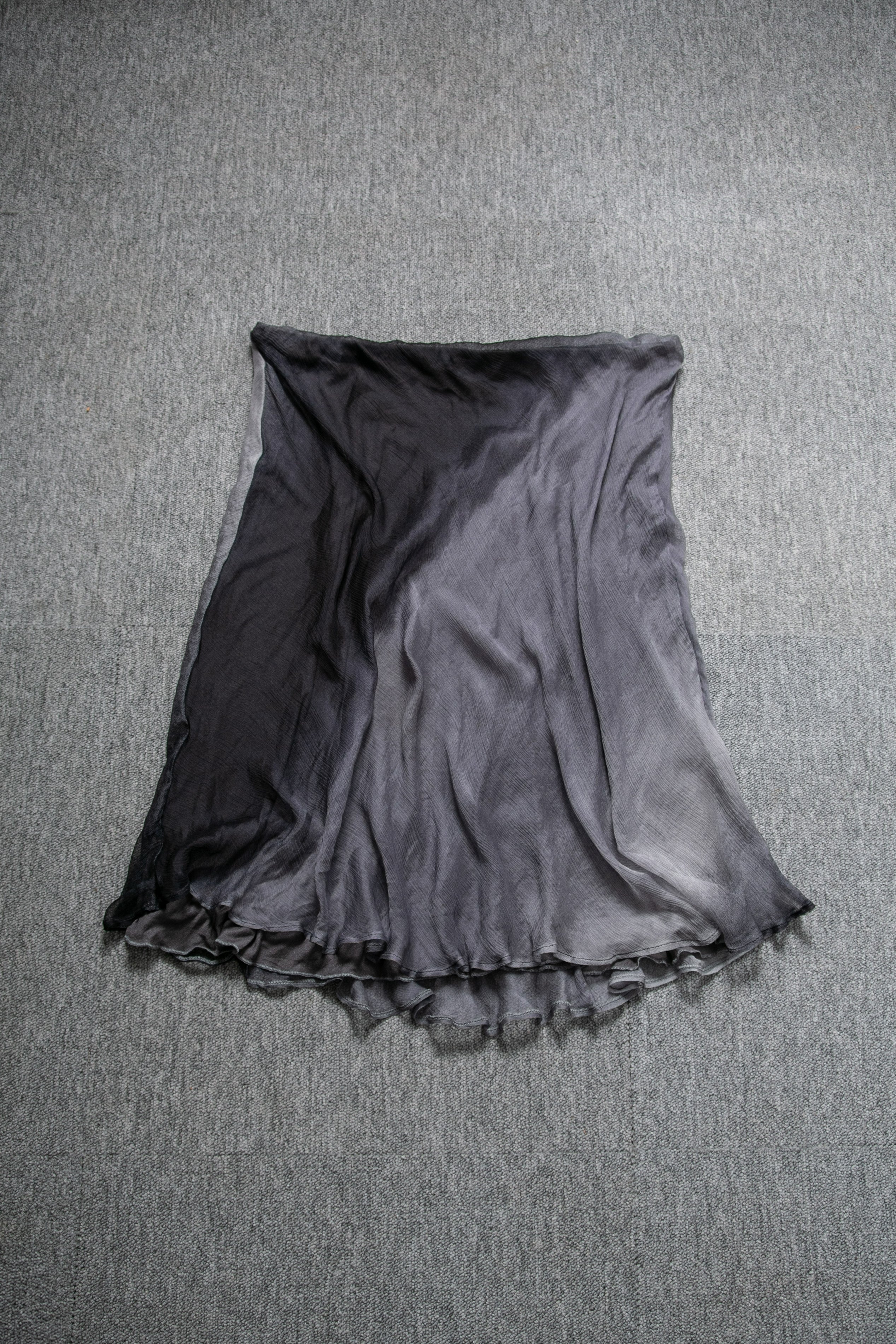 SILK GRADIENT SKIRT