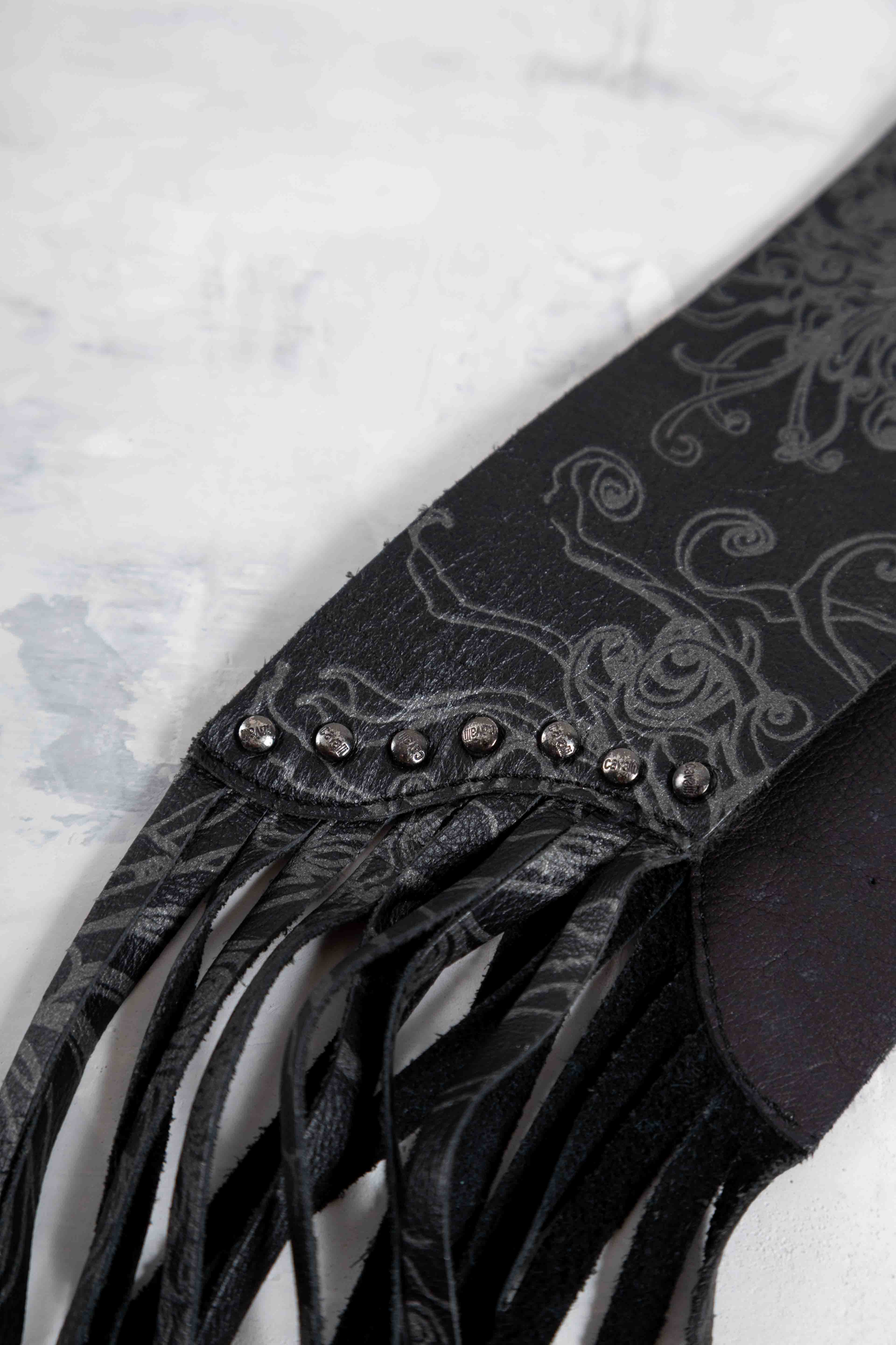 FRINGED EQUESTRIAN BELT