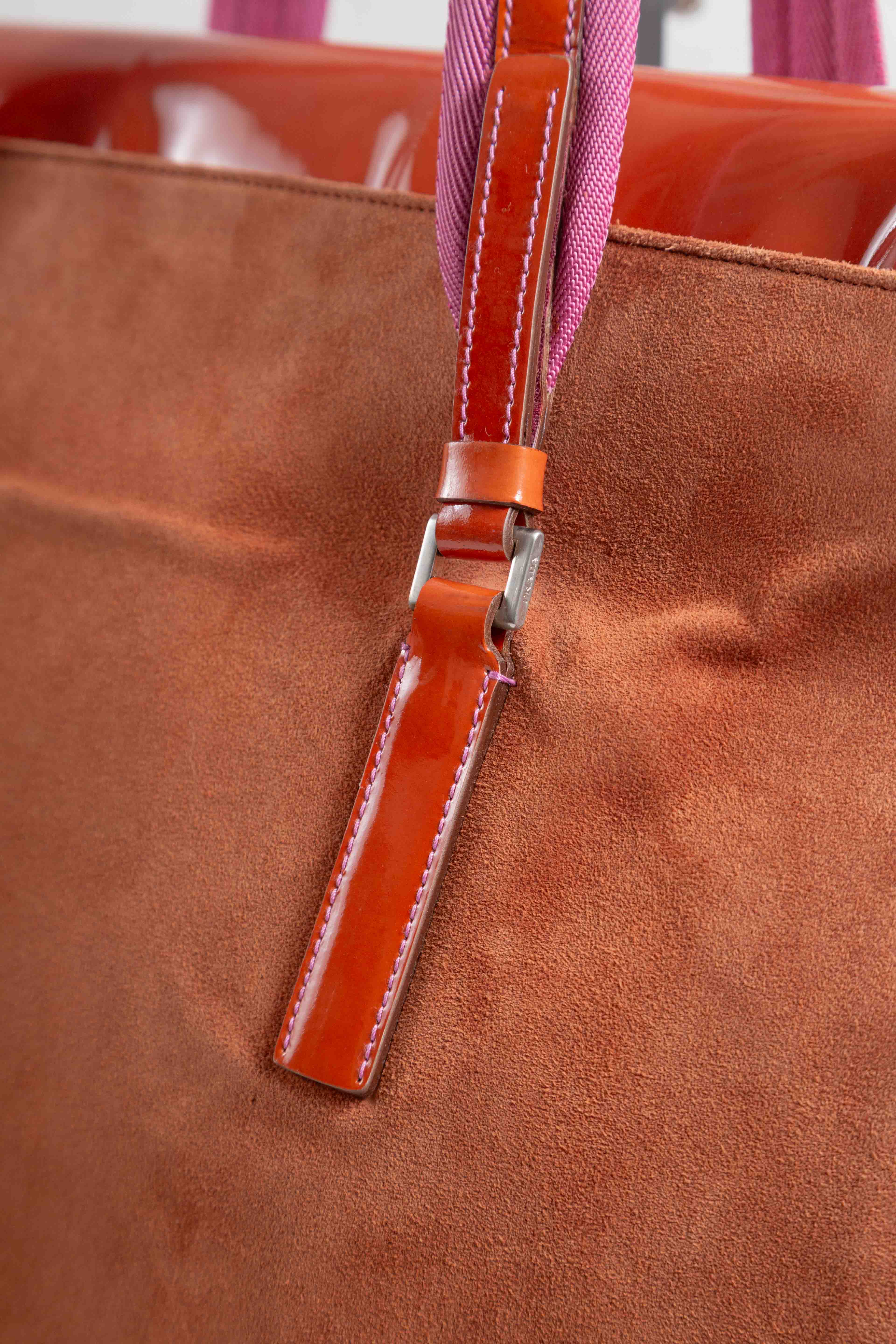 FW1999 SUEDE FRINGE SHOULDER BAG