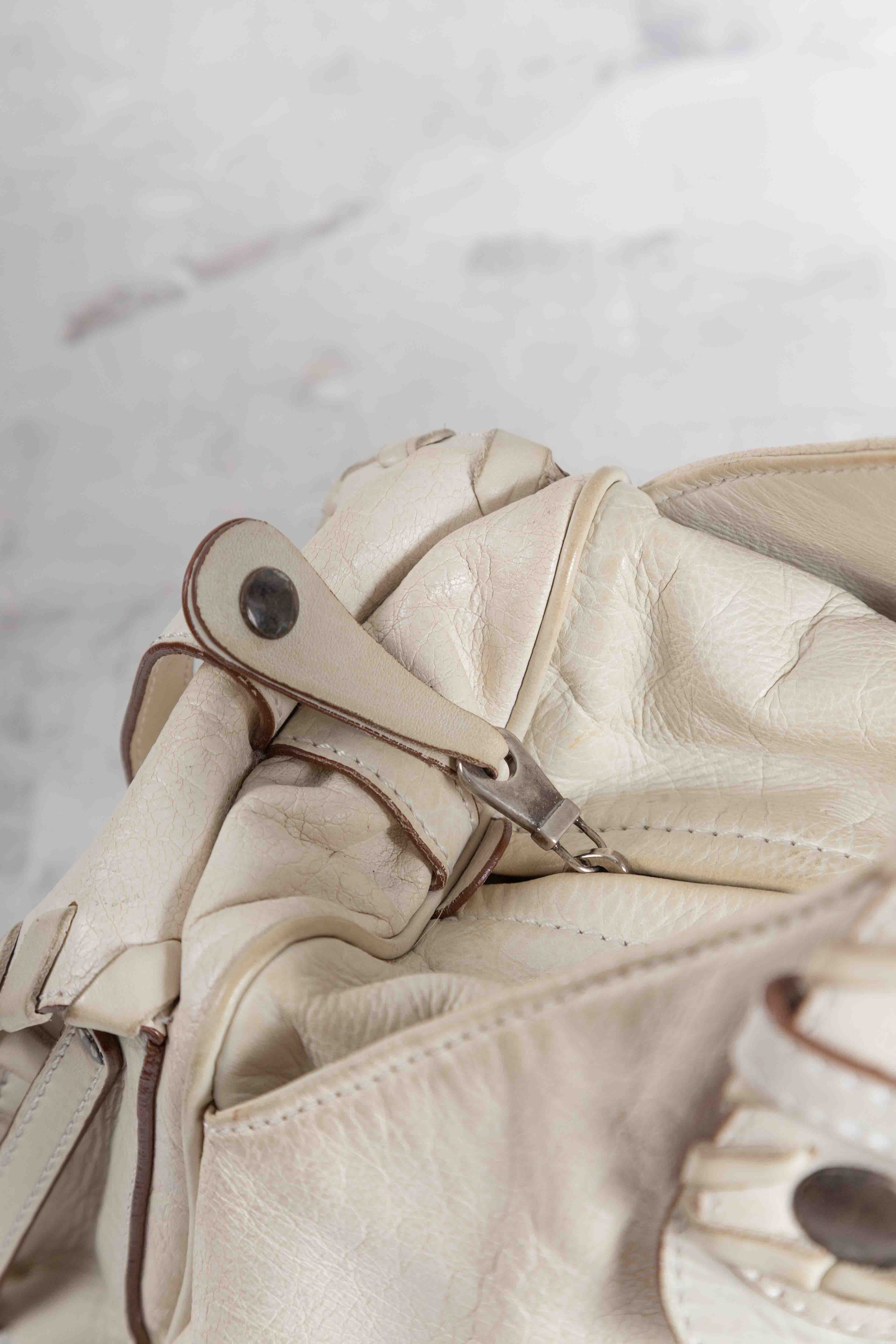SILVERADO CALFSKIN LEATHER BAG