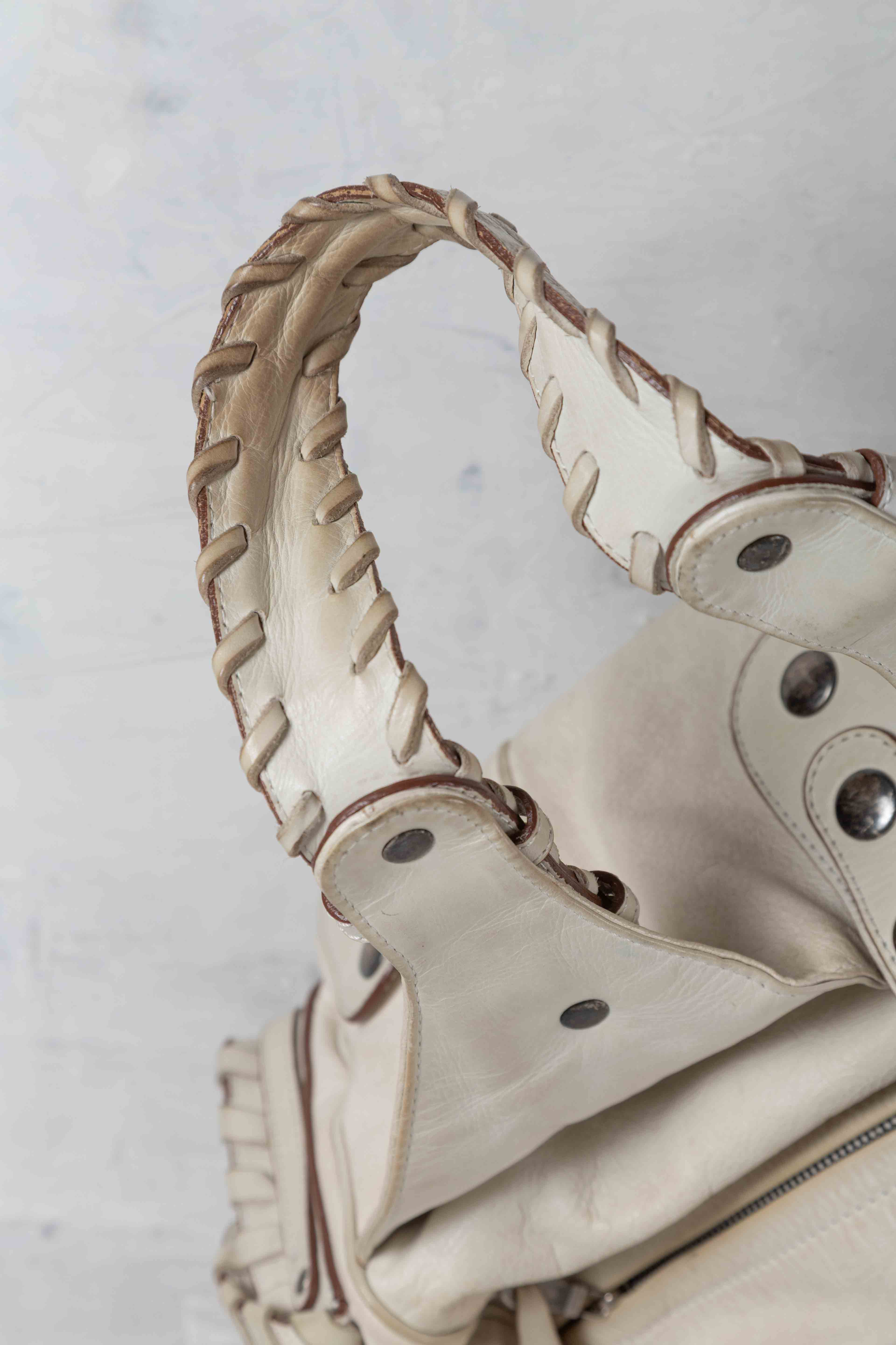 SILVERADO CALFSKIN LEATHER BAG