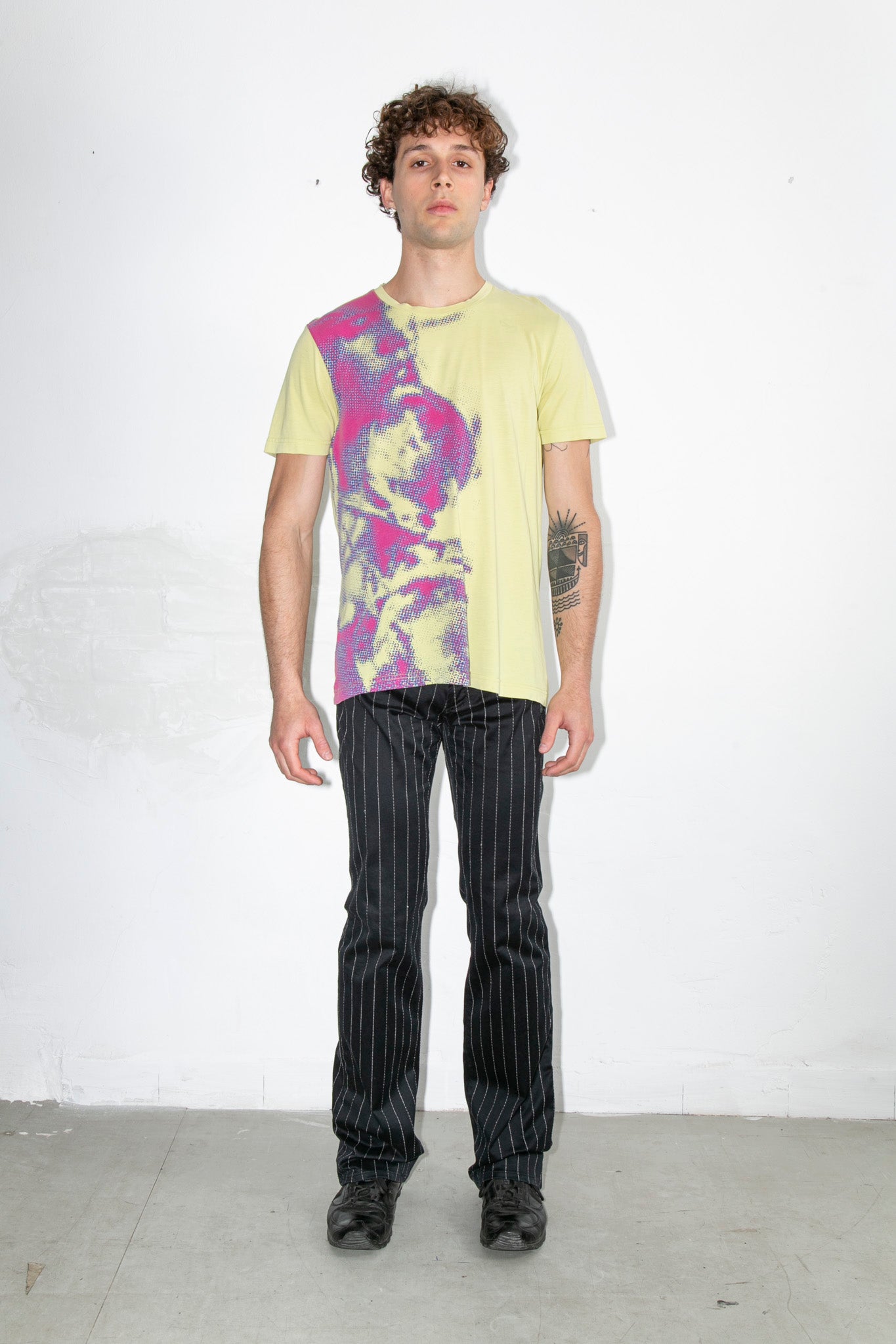 Versace Pixeled Printed Tee