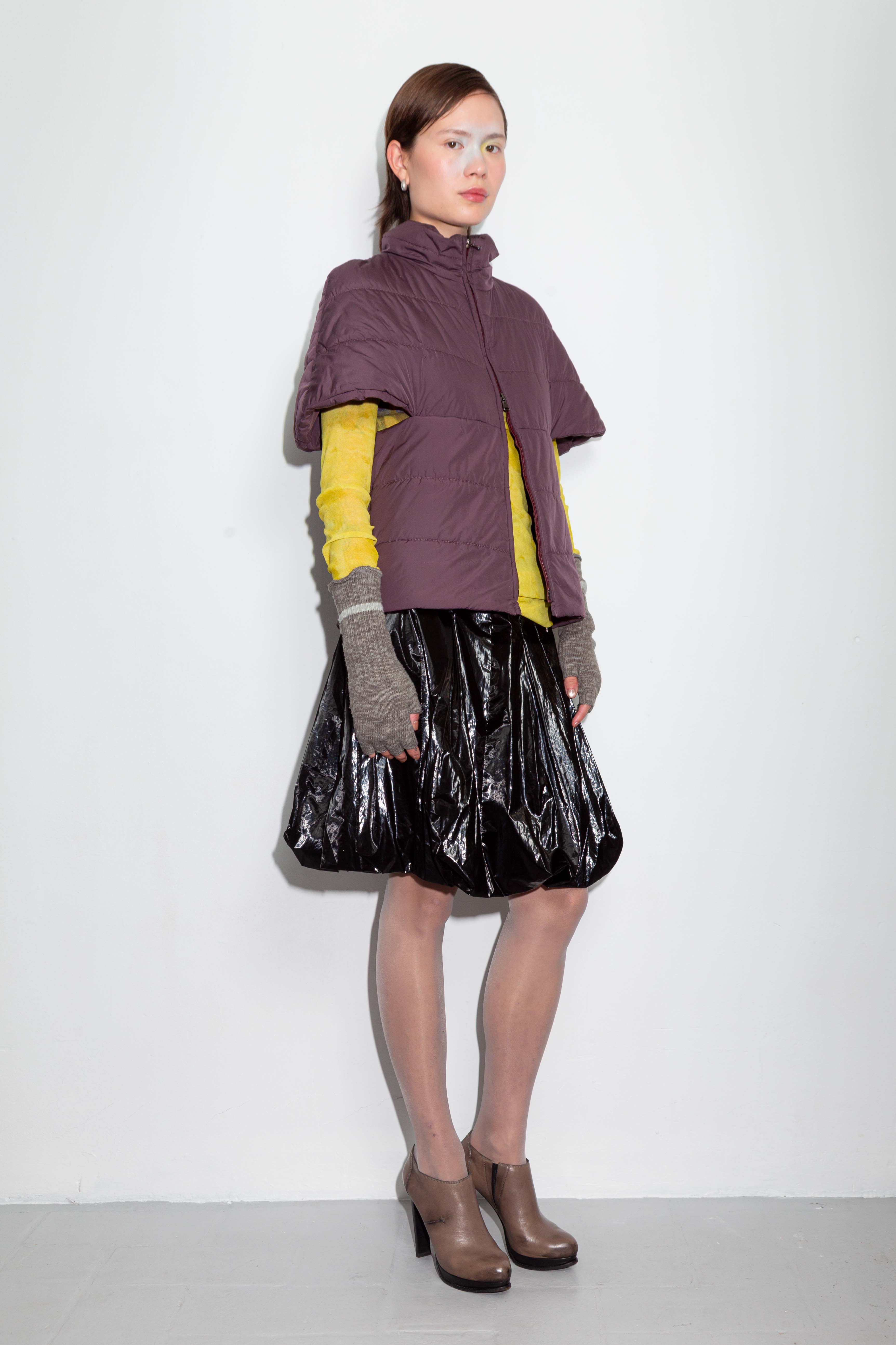 PUFF PURPLE SHORT SLEEVED VEST