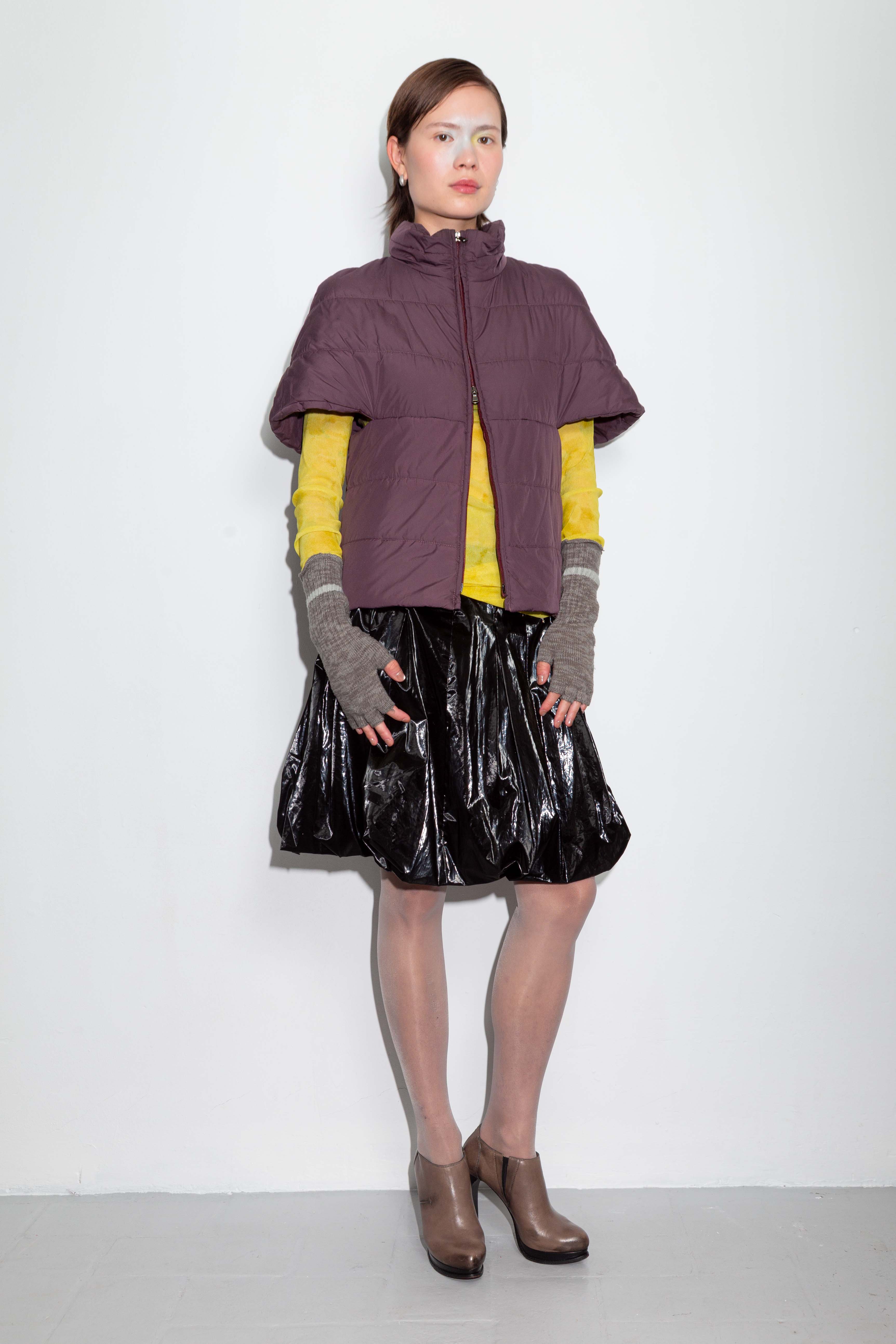 PUFF PURPLE SHORT SLEEVED VEST