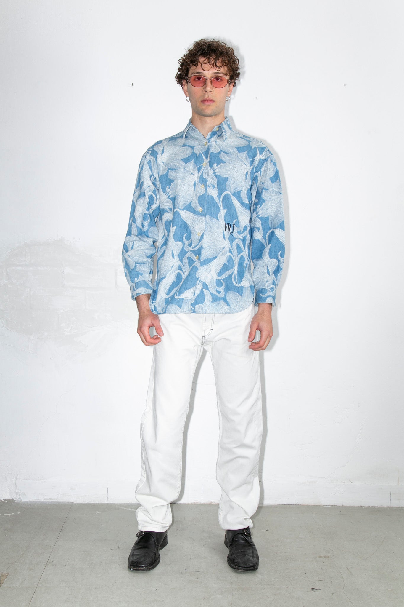 Ferre Lilies Buttoned Shirt