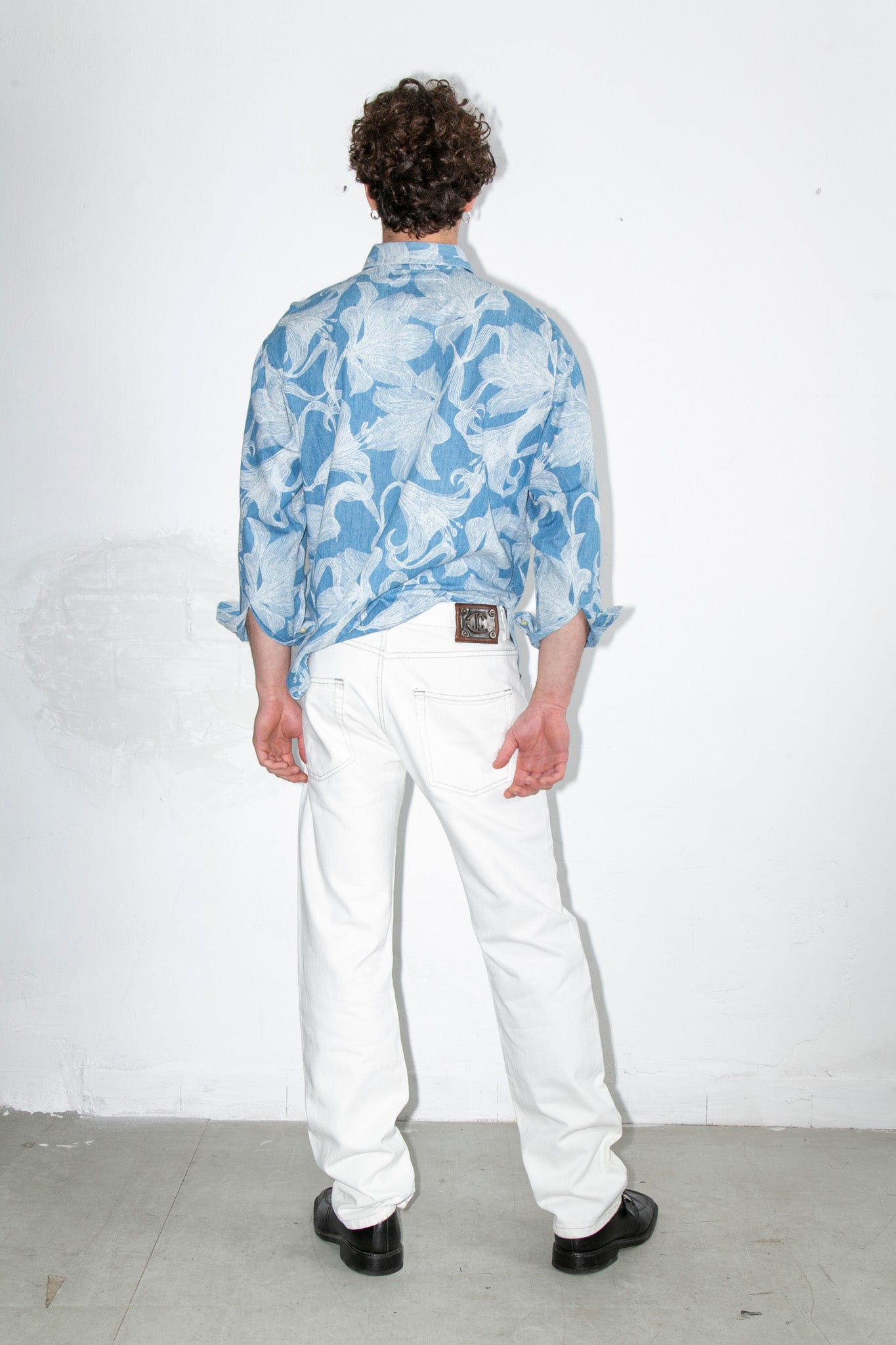 Just Cavalli White Denim