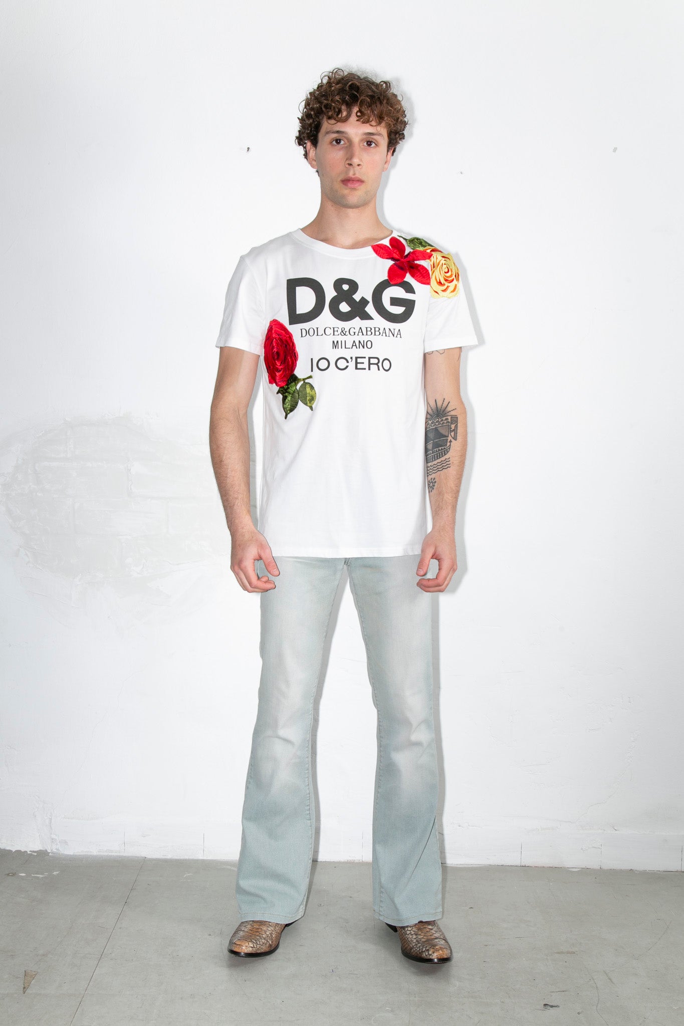D&G Floral Romantic Tee