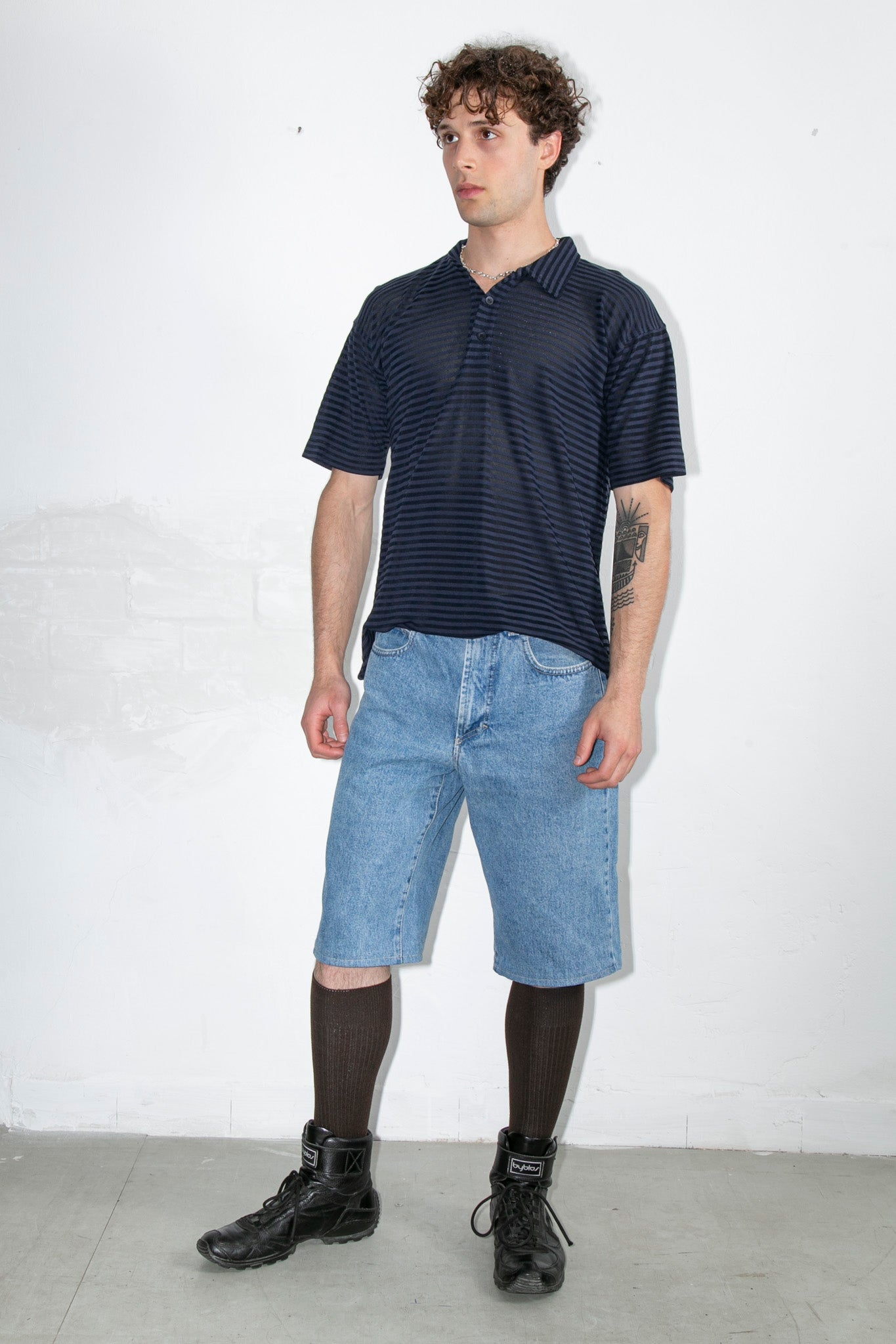 Armani Dark Blue Polo