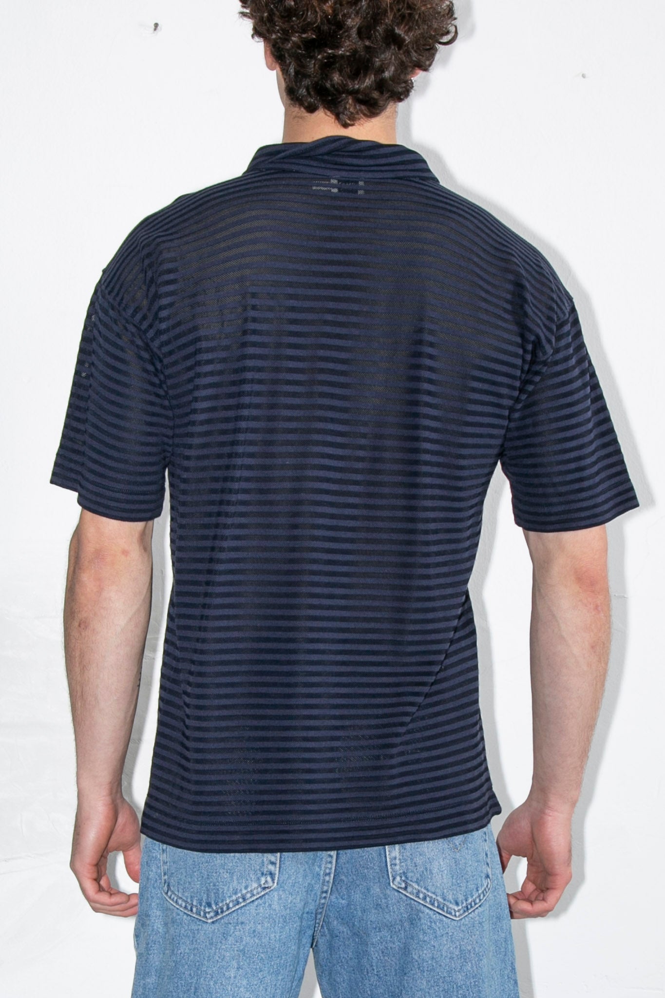 Armani Dark Blue Polo