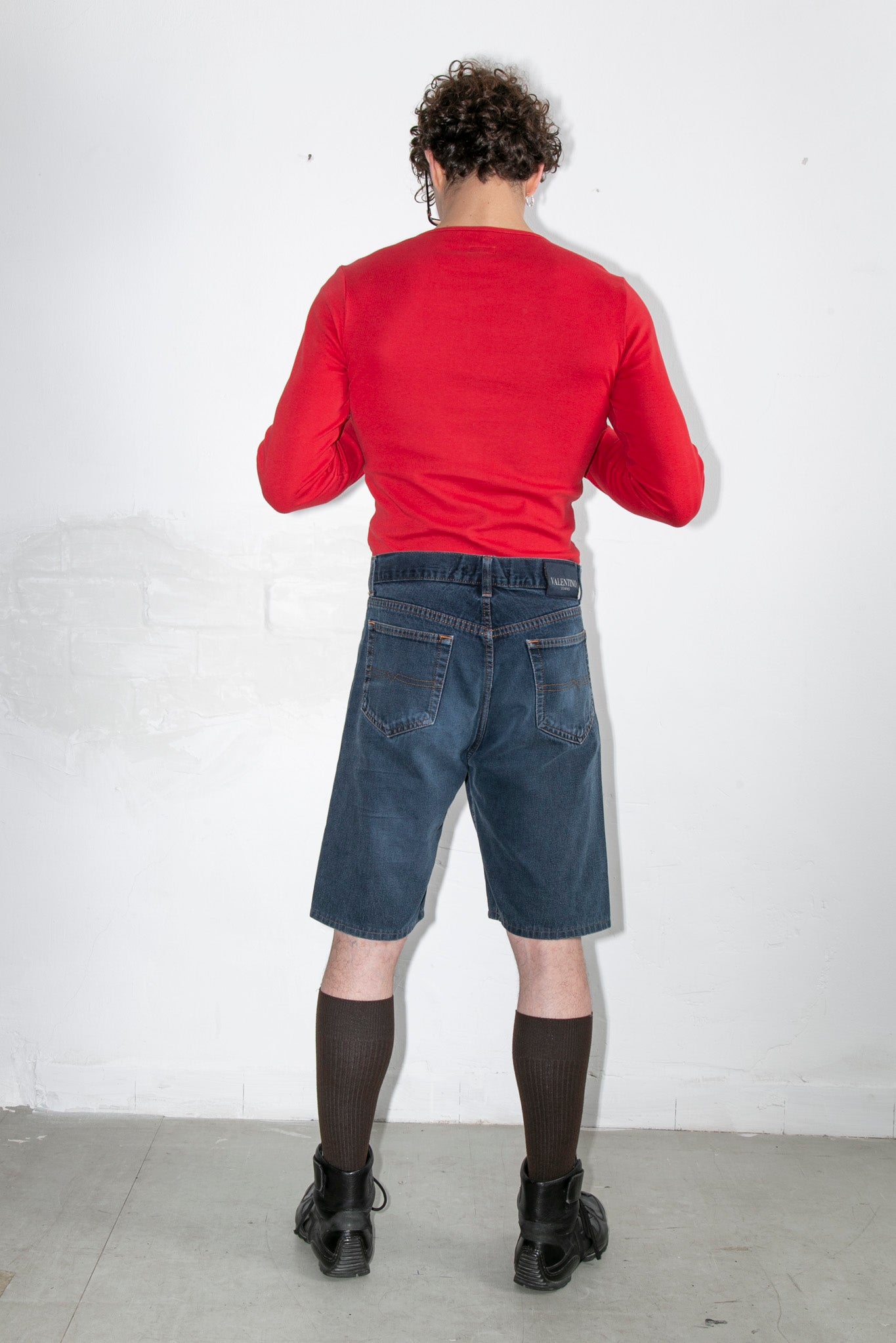 Armani Red Wave Shirt
