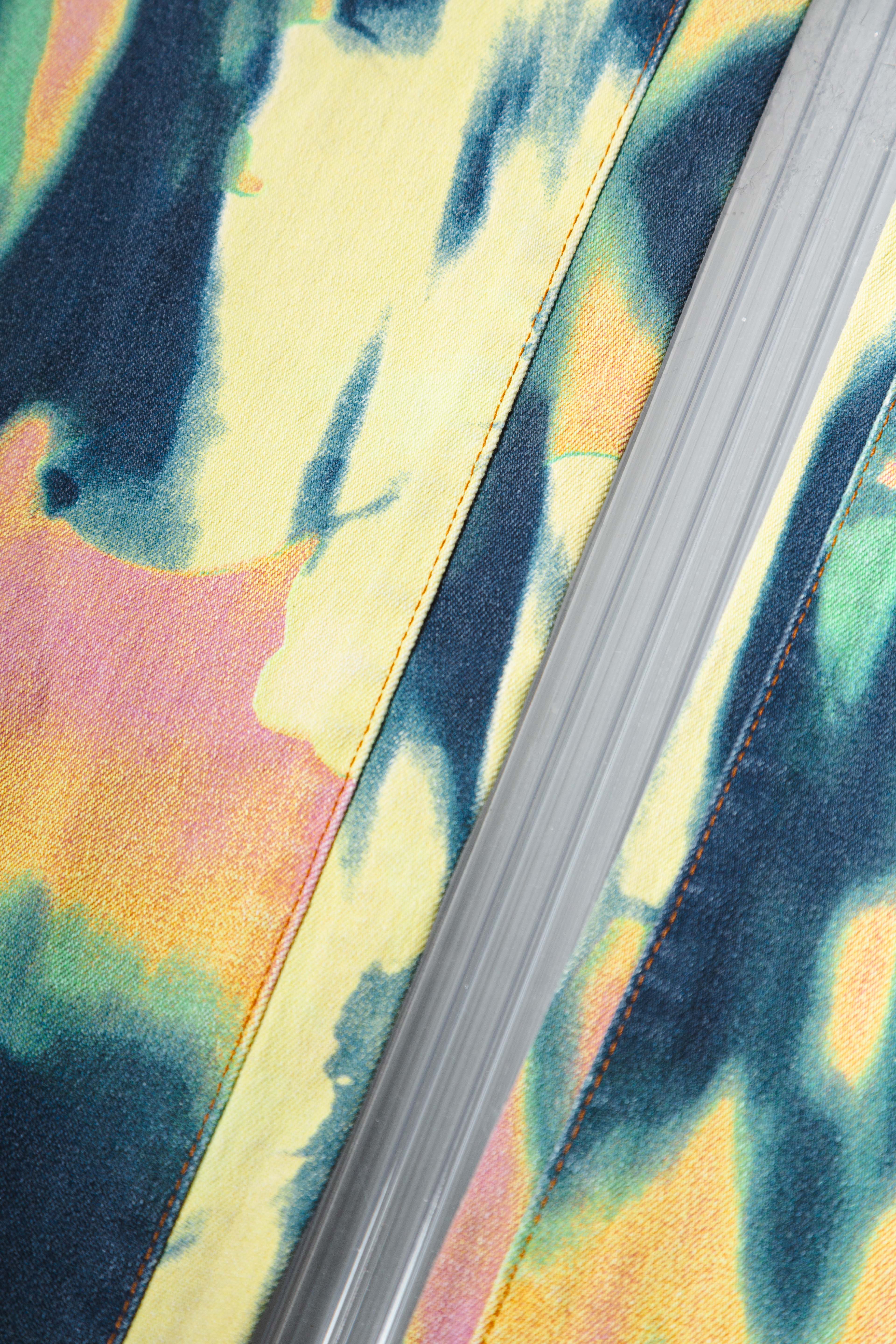 ROBERTO CAVALLI SS2002 THERMAL PSYCHO DENIM