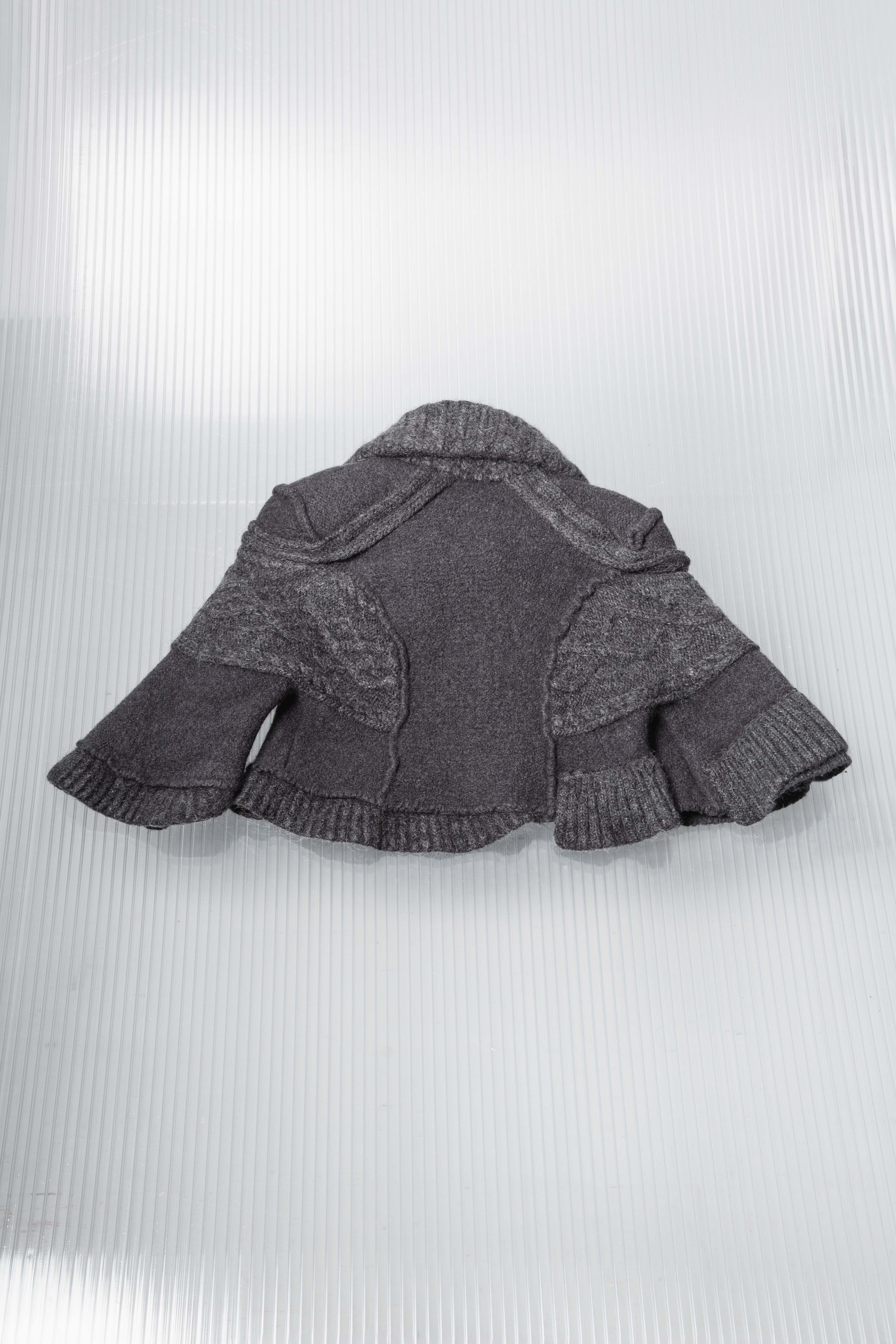 WOOL STRUCTURED BOLERO