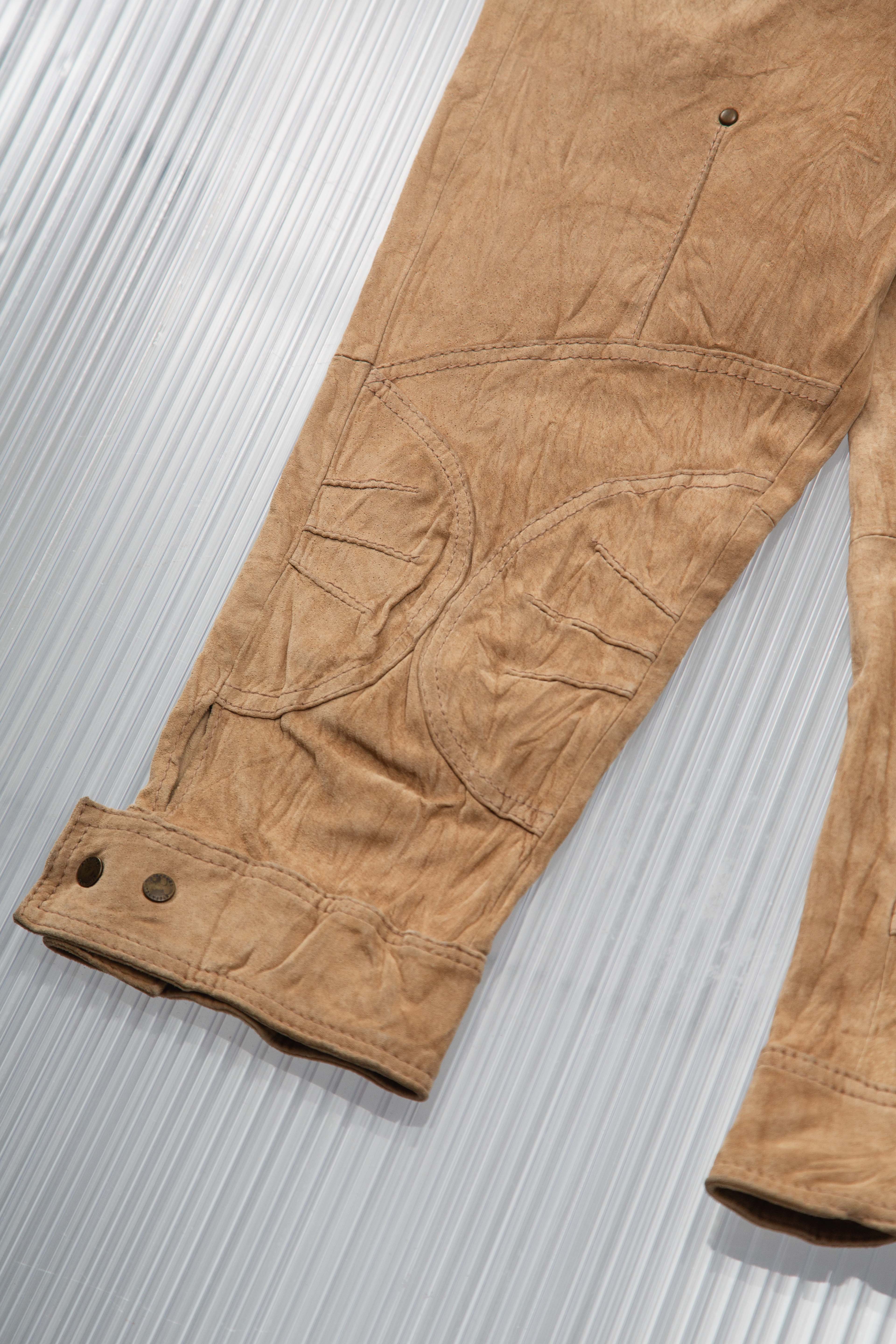 SUEDE ECRU DETAILED CAPRI