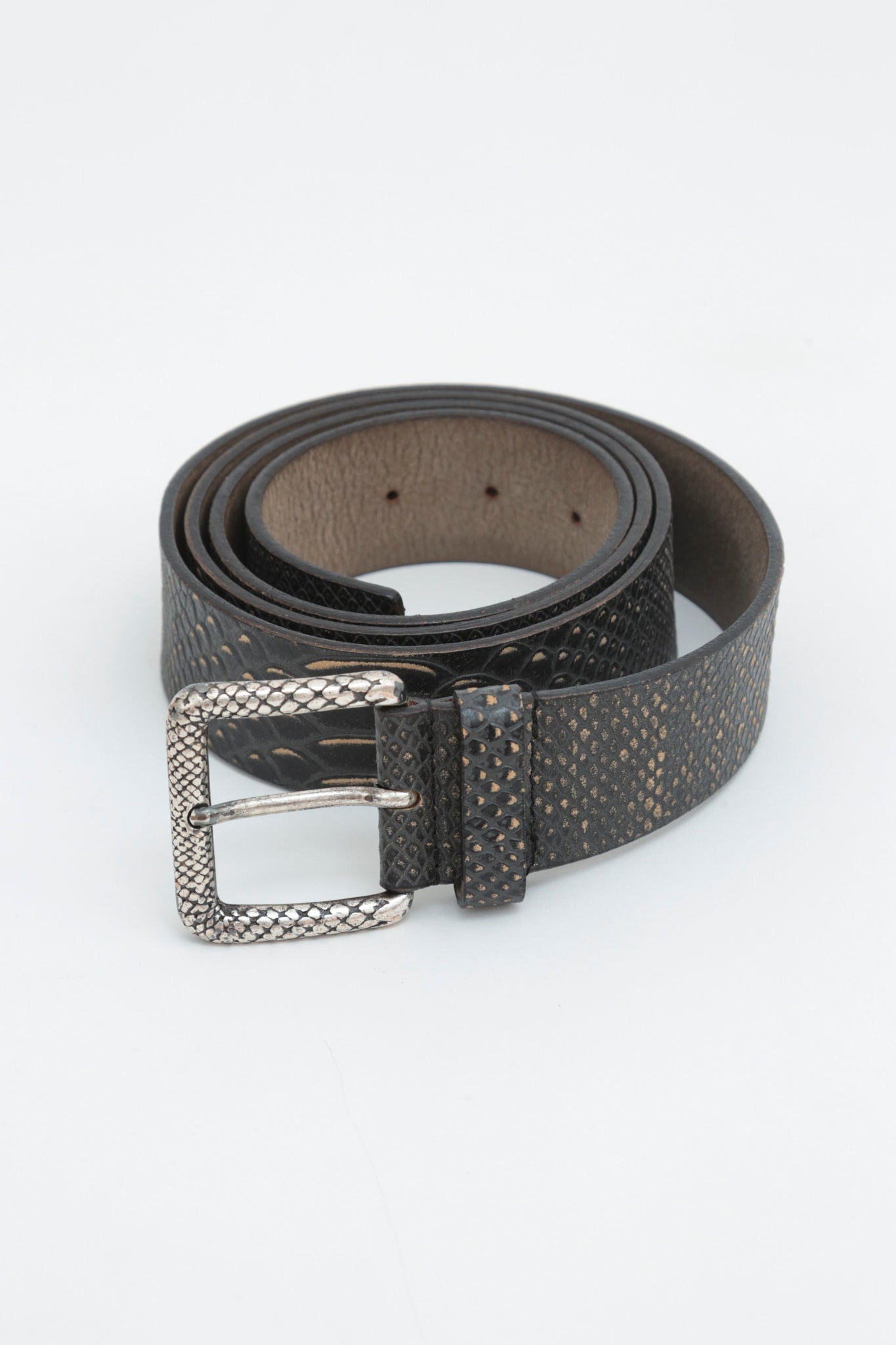 Roberto Cavalli Dark Snake Belt
