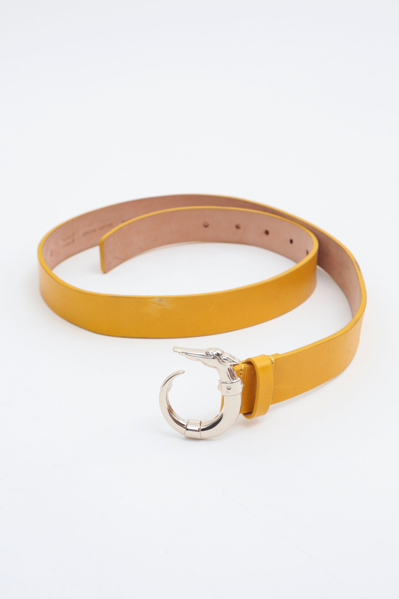 Yellow Trussardi Belt