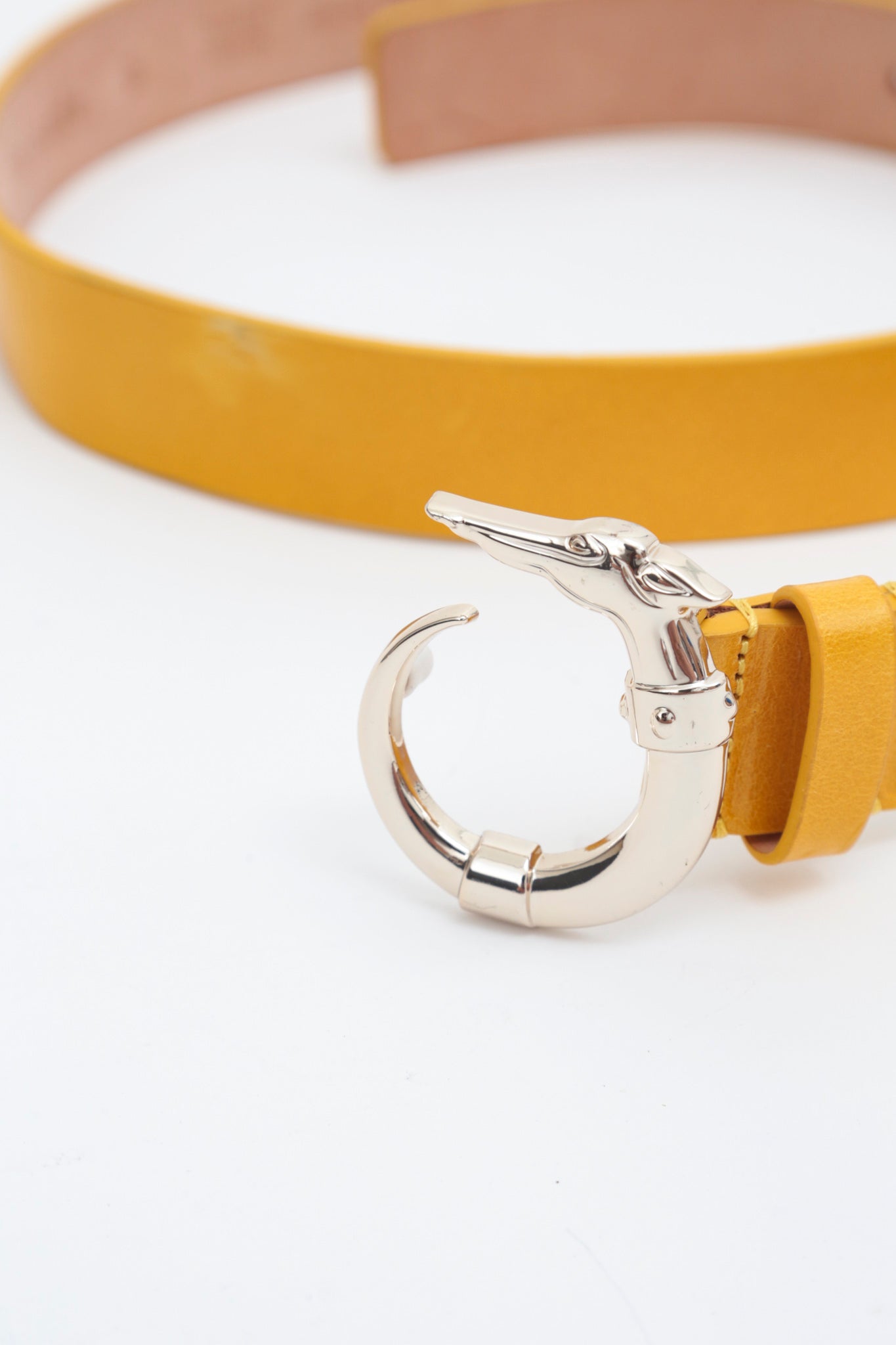 Yellow Trussardi Belt