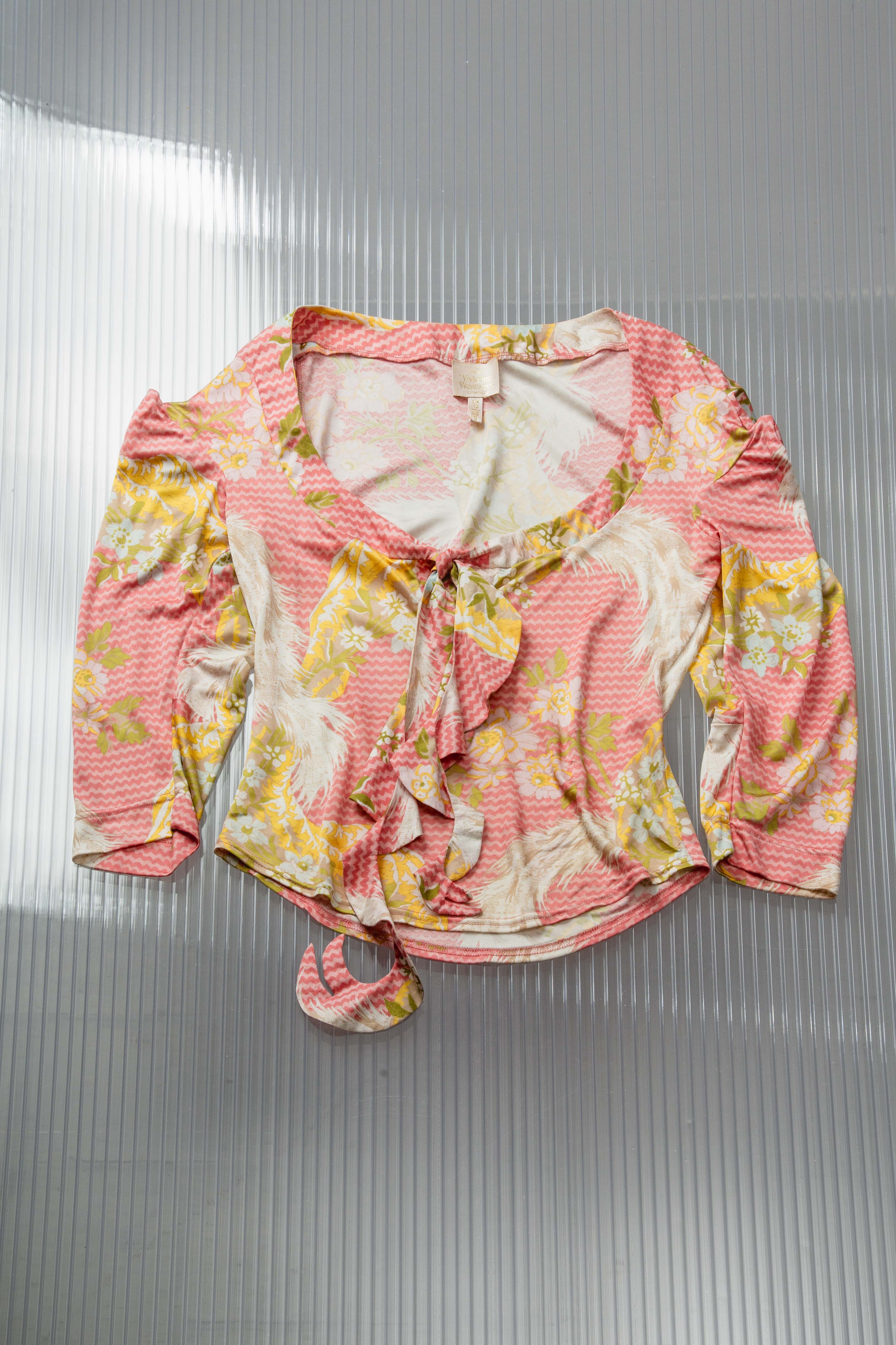 SS2001 GOLD LABEL FLORAL TOP