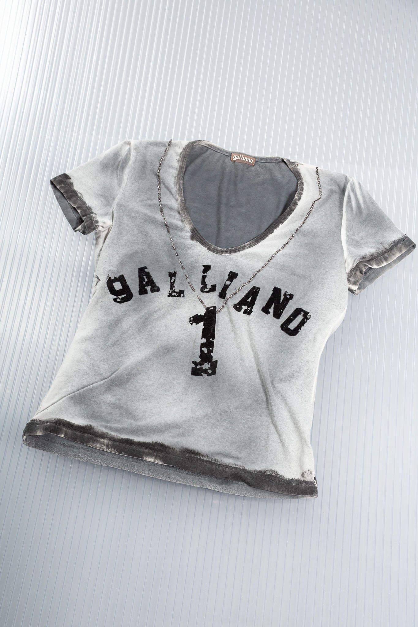 '1' GALLIANO NECKLACE TOP