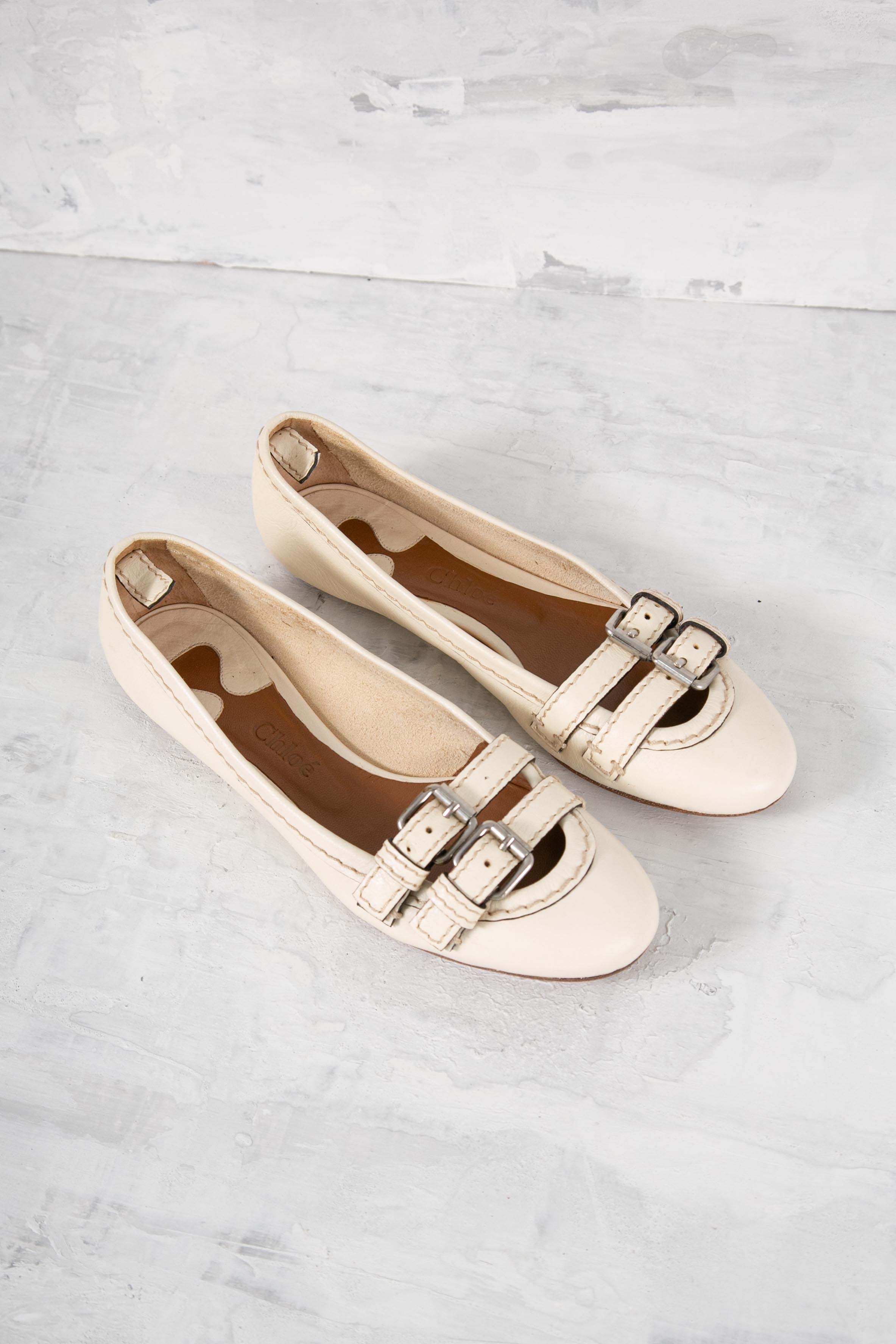 BALLET LEATHER FLATS