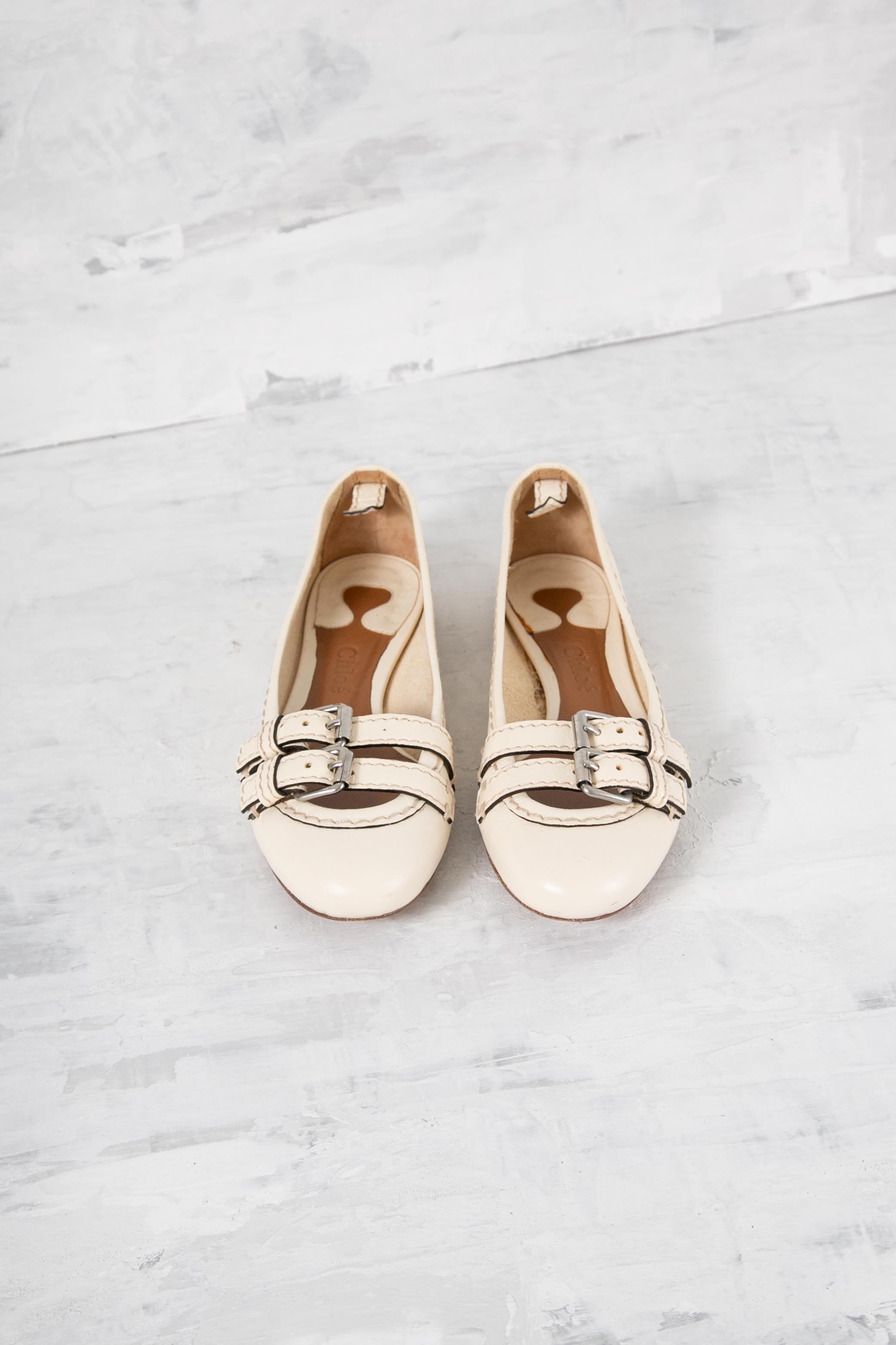 BALLET LEATHER FLATS