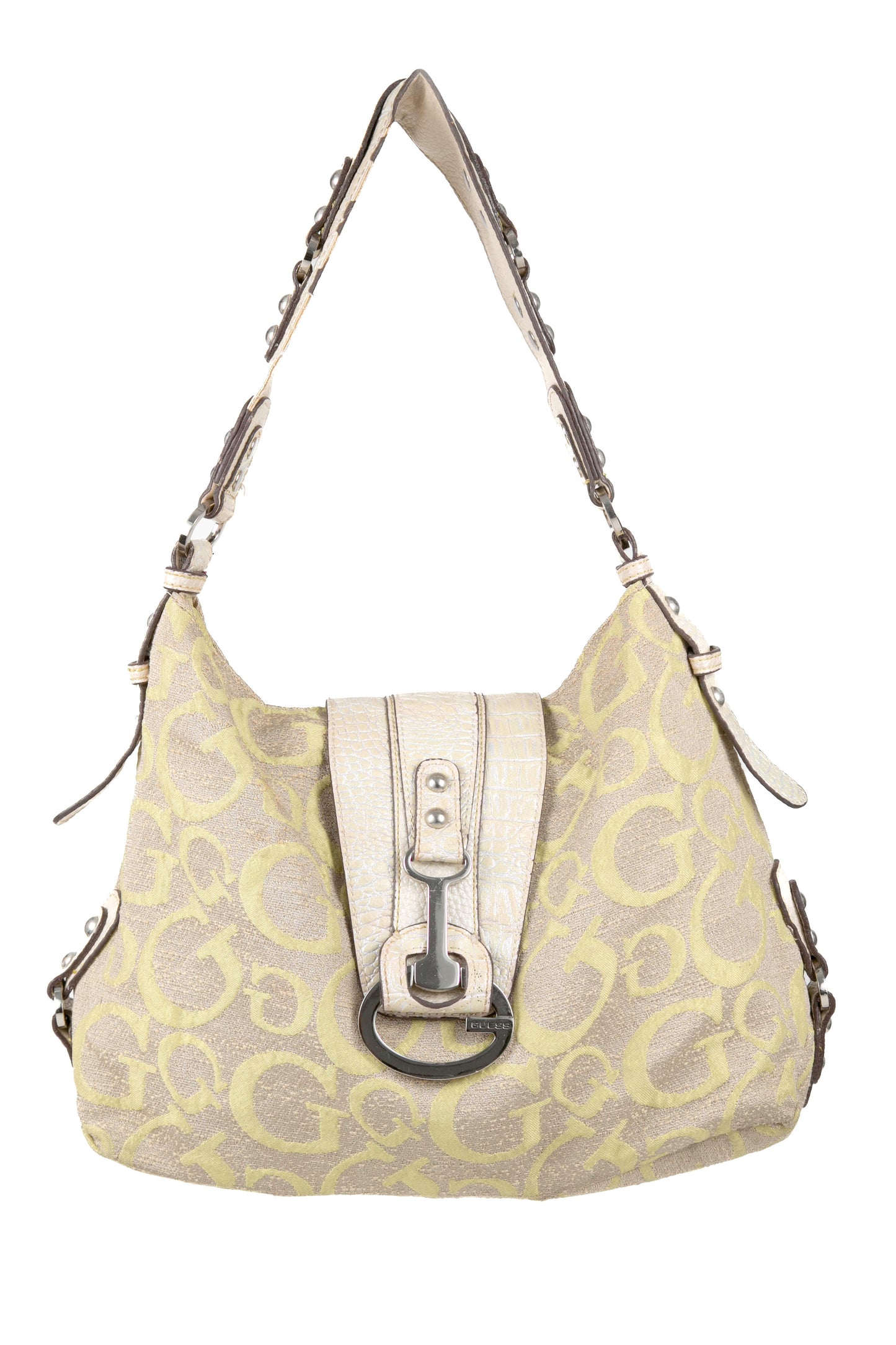 Guess Green Tote Bag