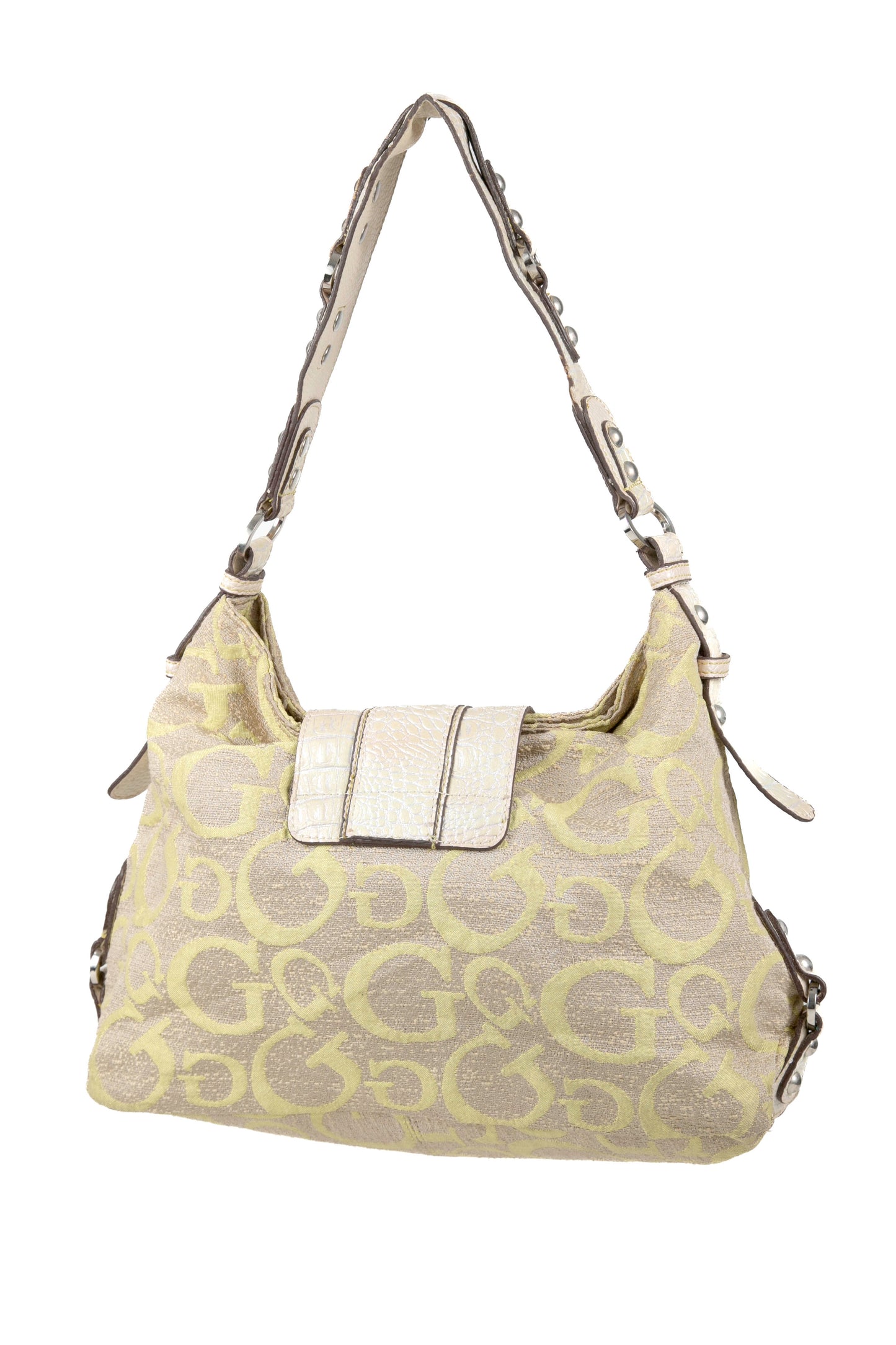 Guess Green Tote Bag