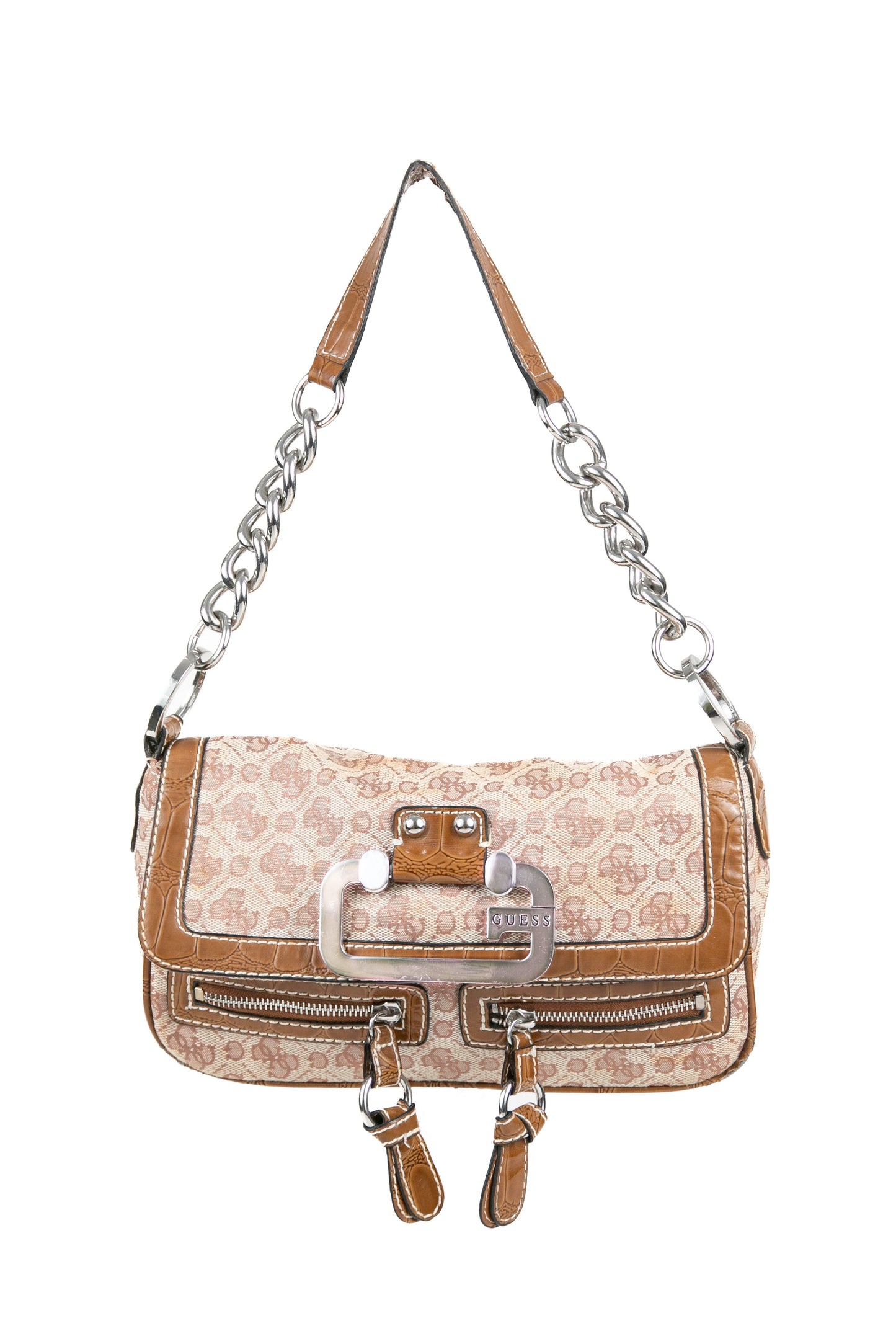Guess Ecru Purse
