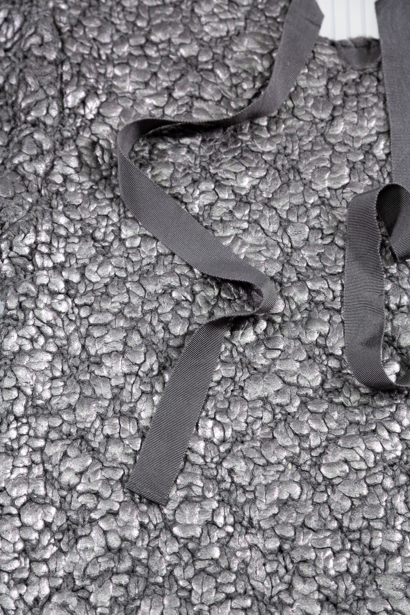 MONCLER WOOL SILVER JUMPER