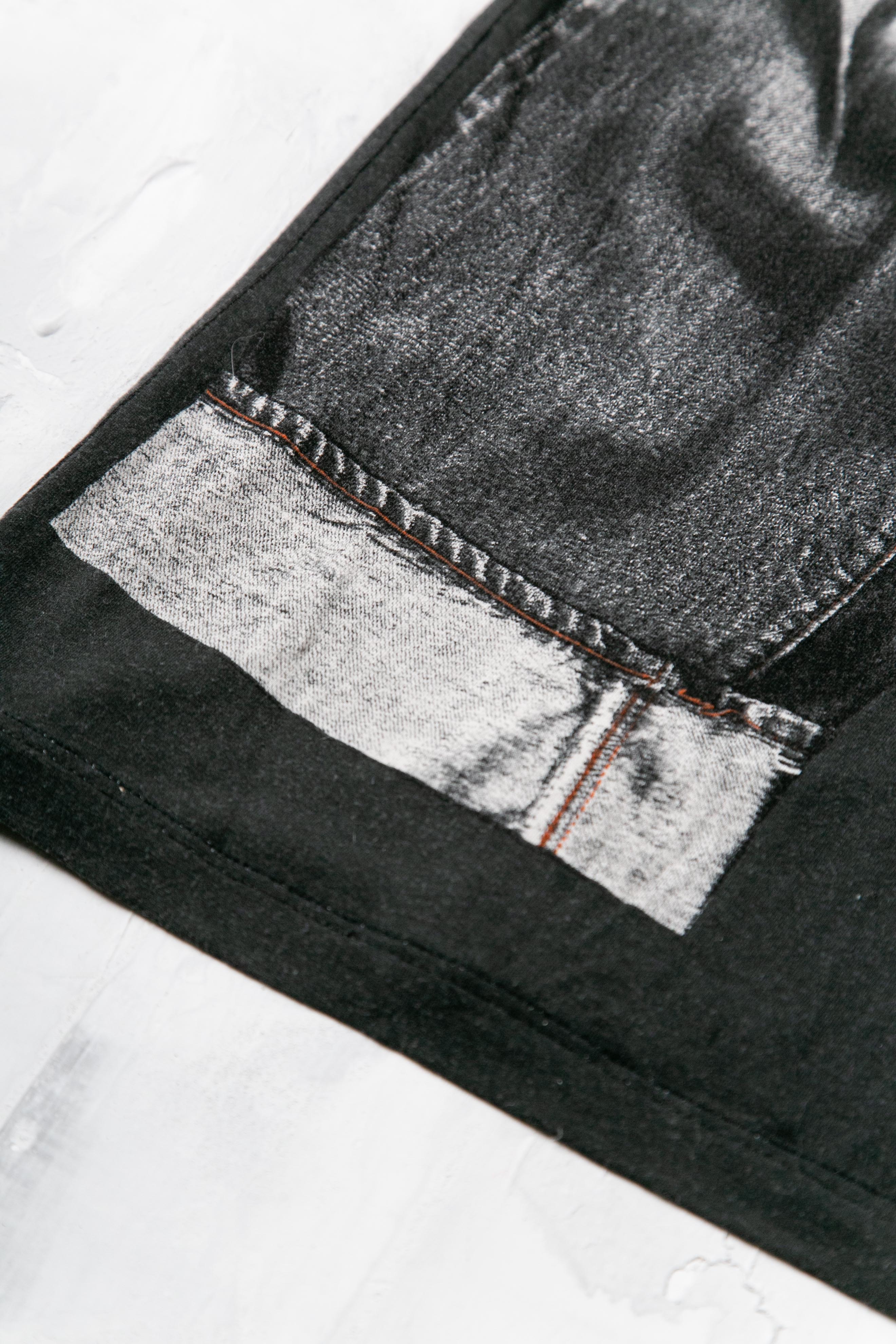 1990 TROMPE L'OEIL MAXI SKIRT