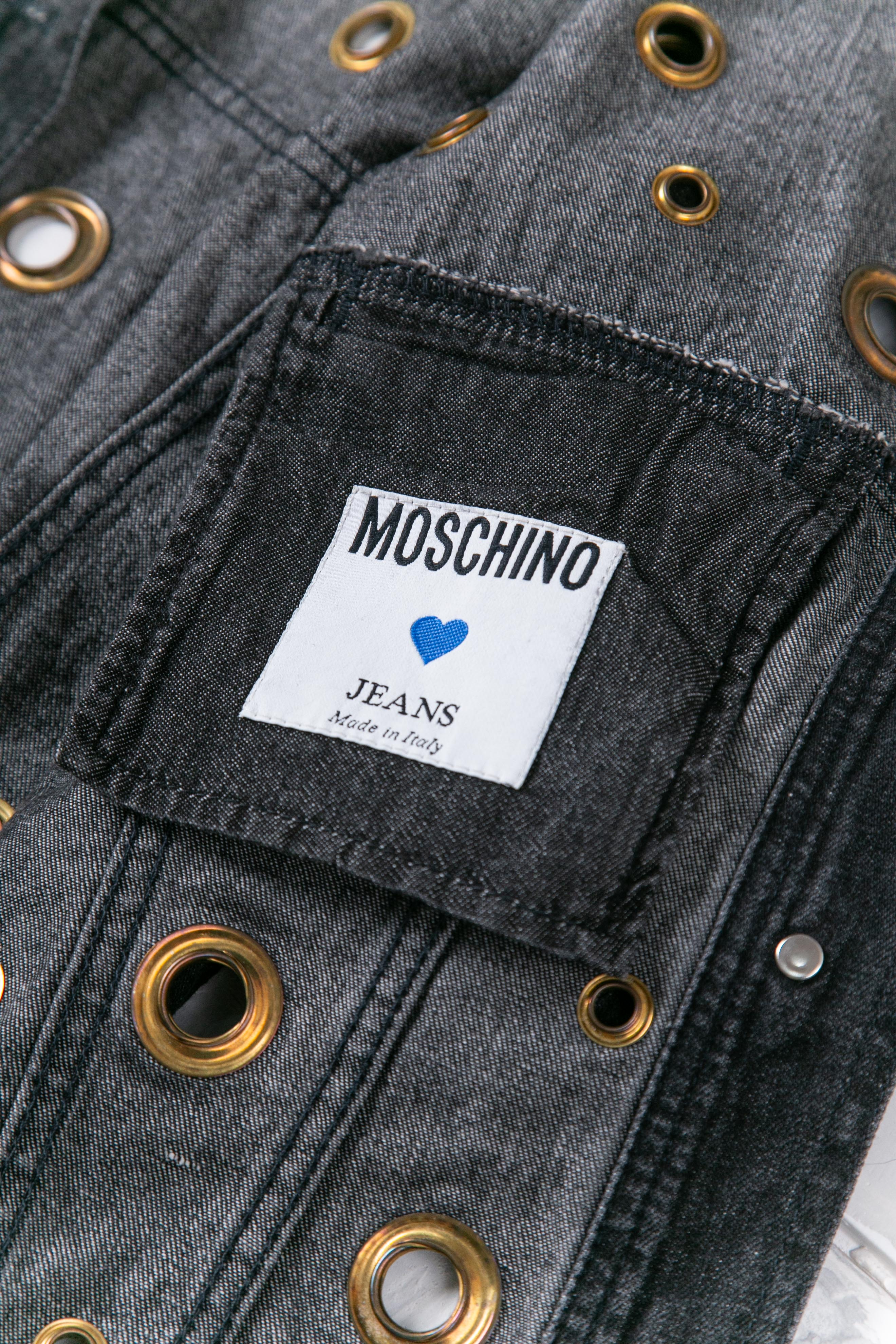 BIKER DENIM CROP JACKET