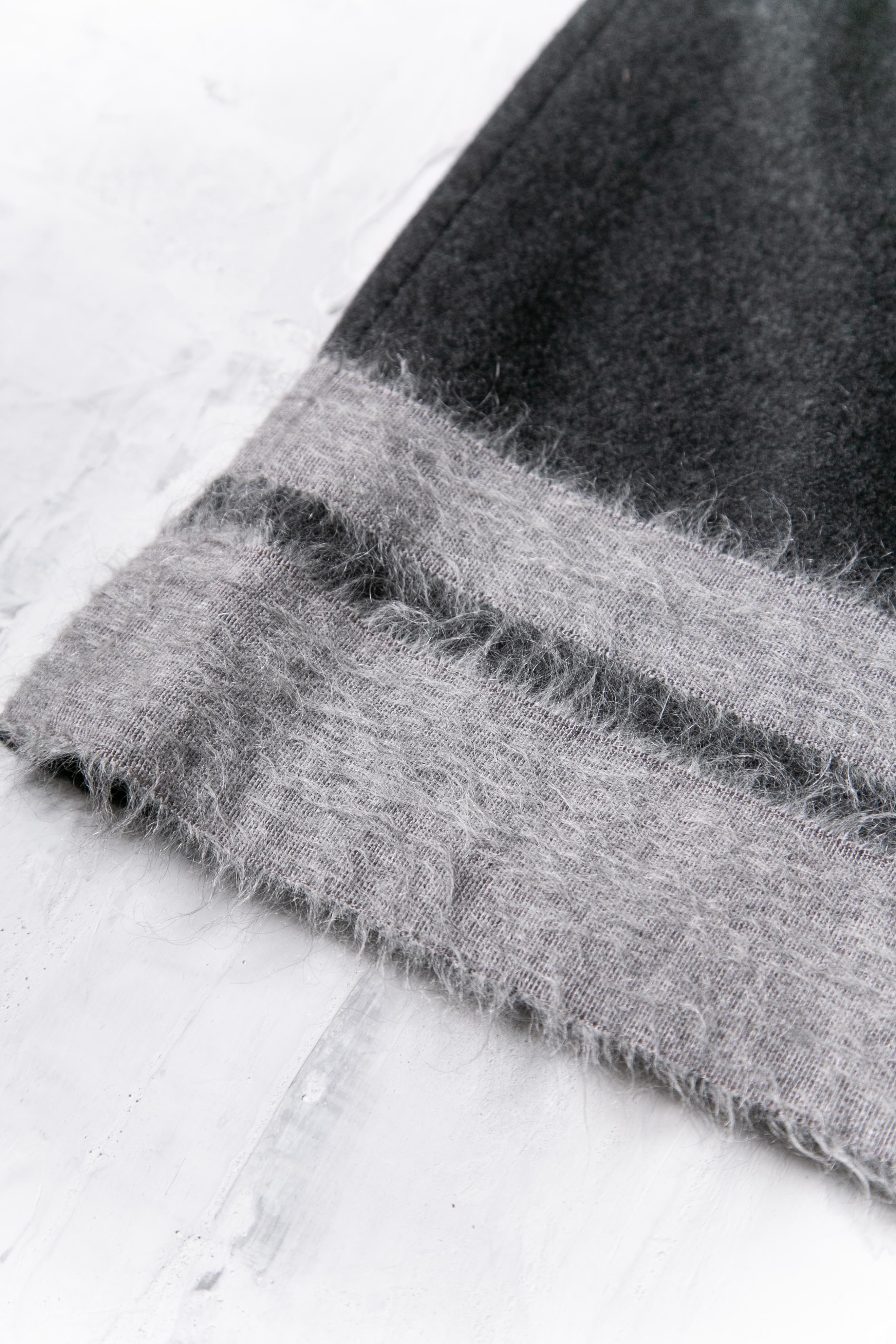 Grey Wool Skirt