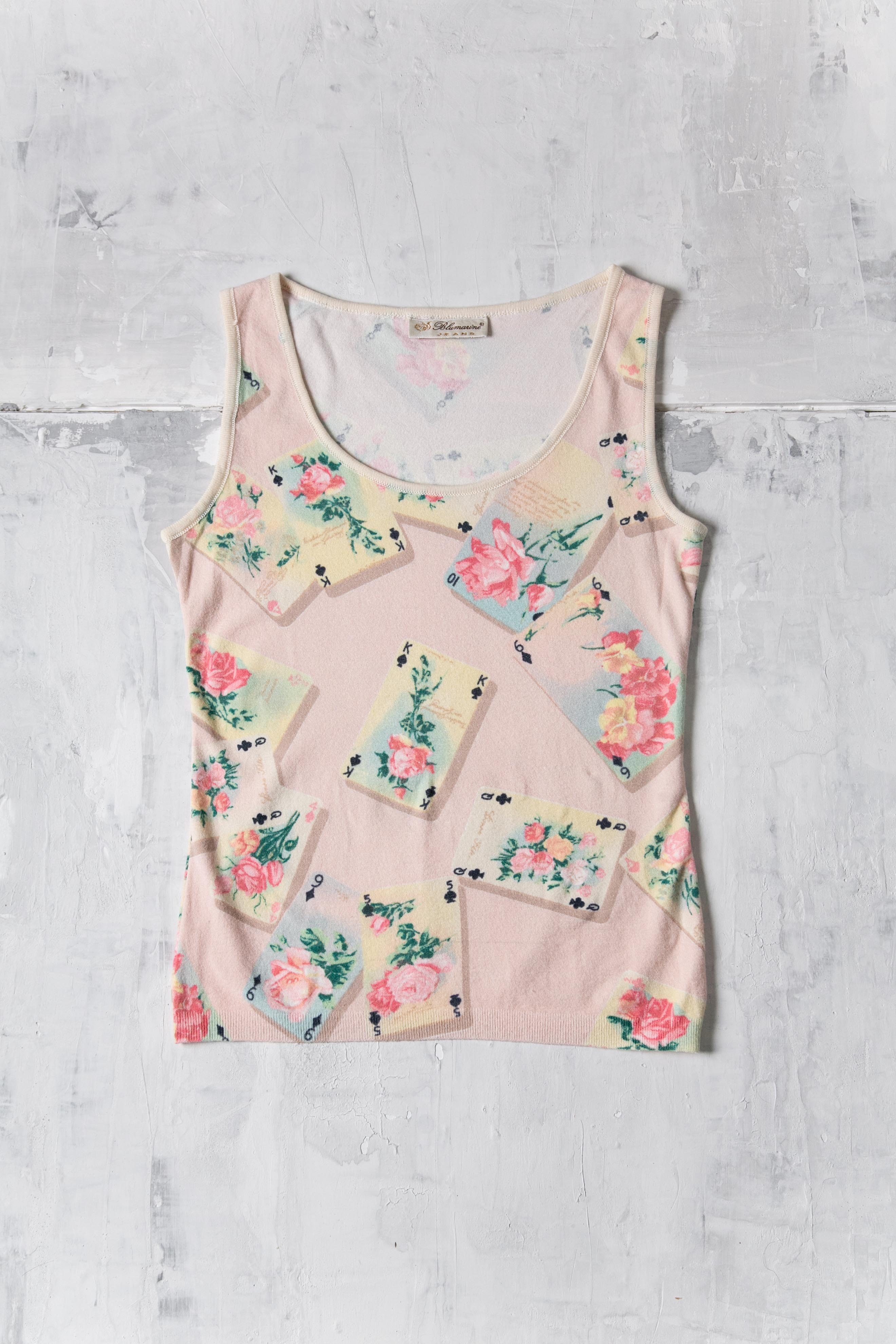 Cards & Roses Top