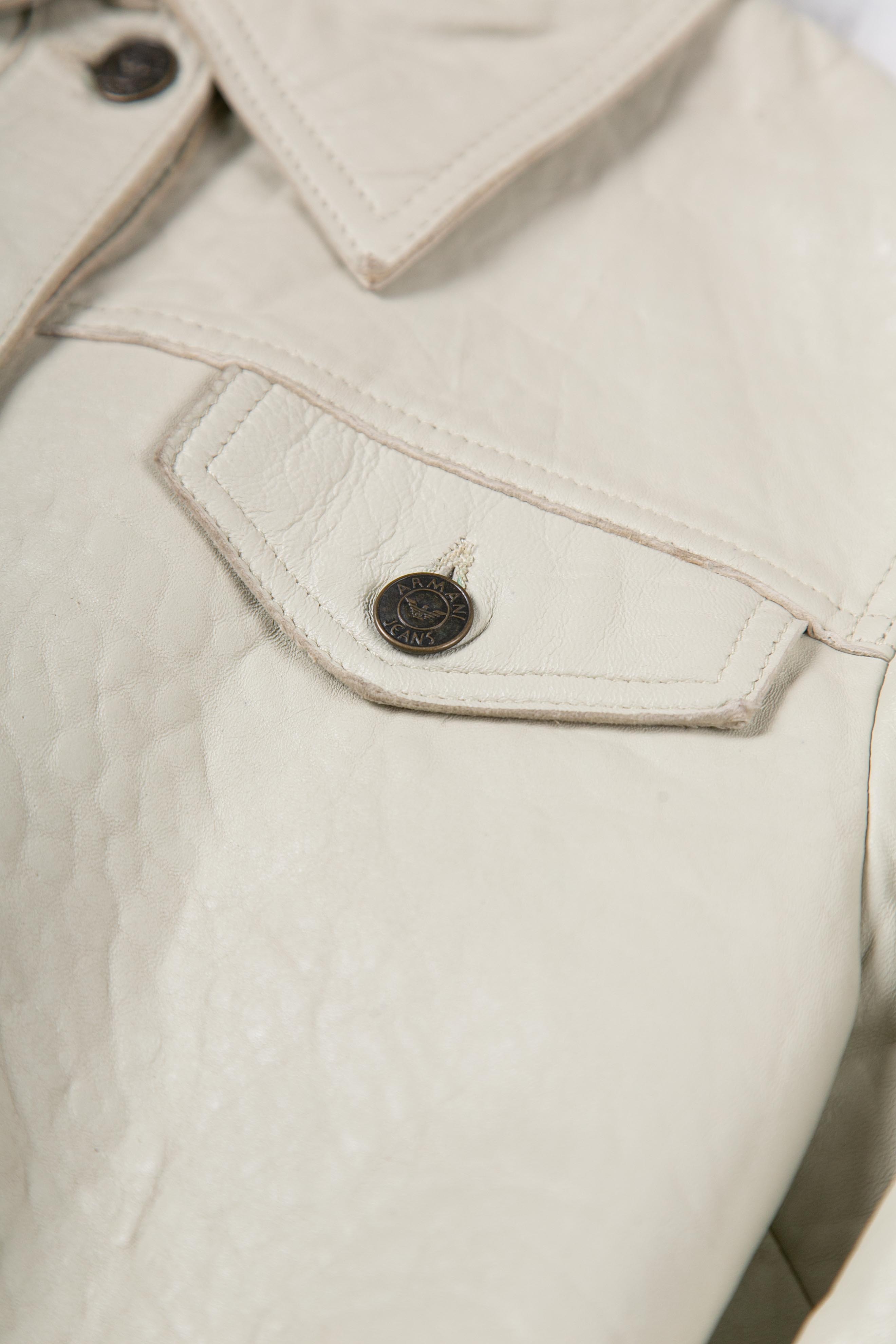 CROPPED LEATHER JACKET