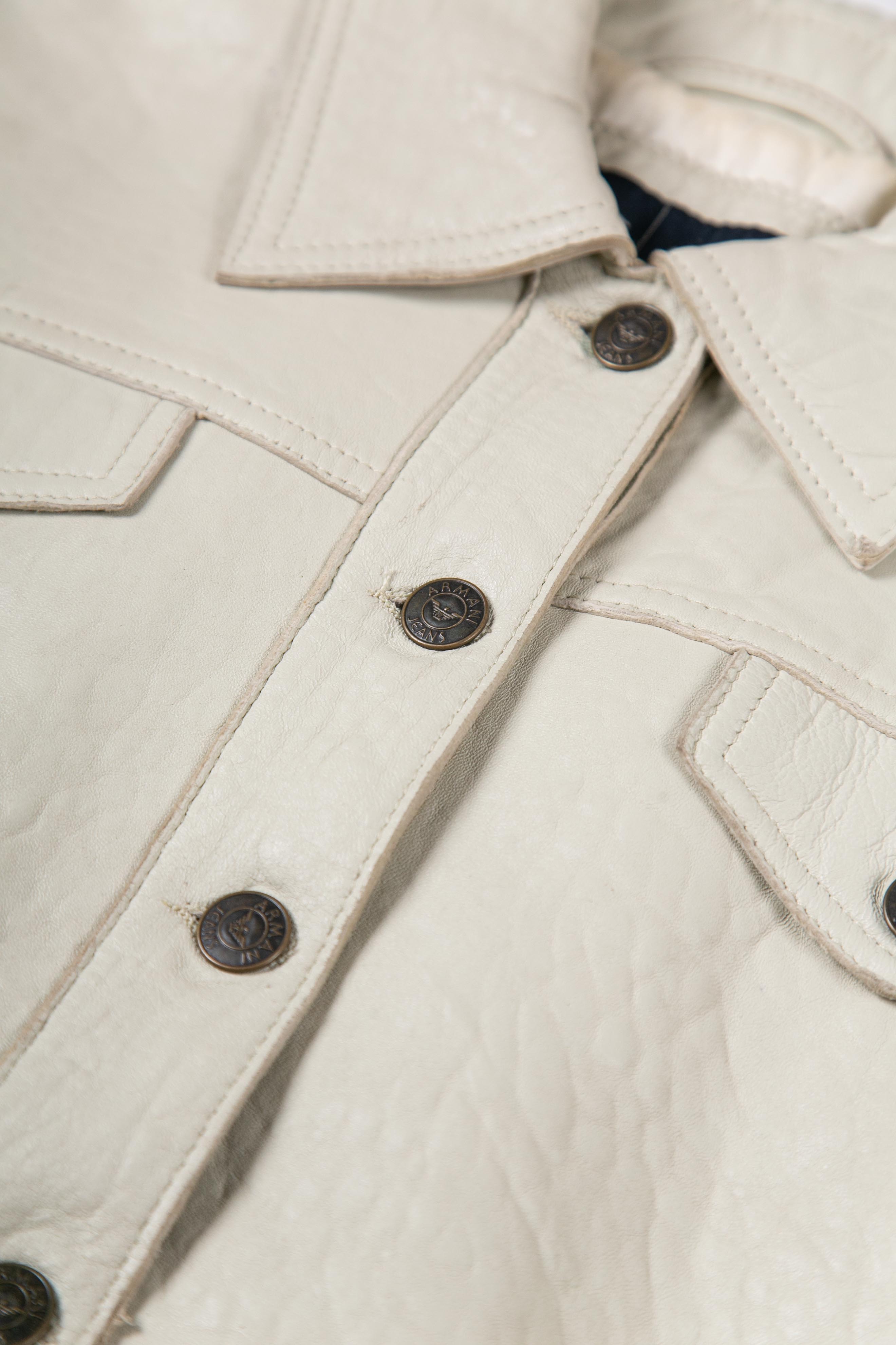 CROPPED LEATHER JACKET