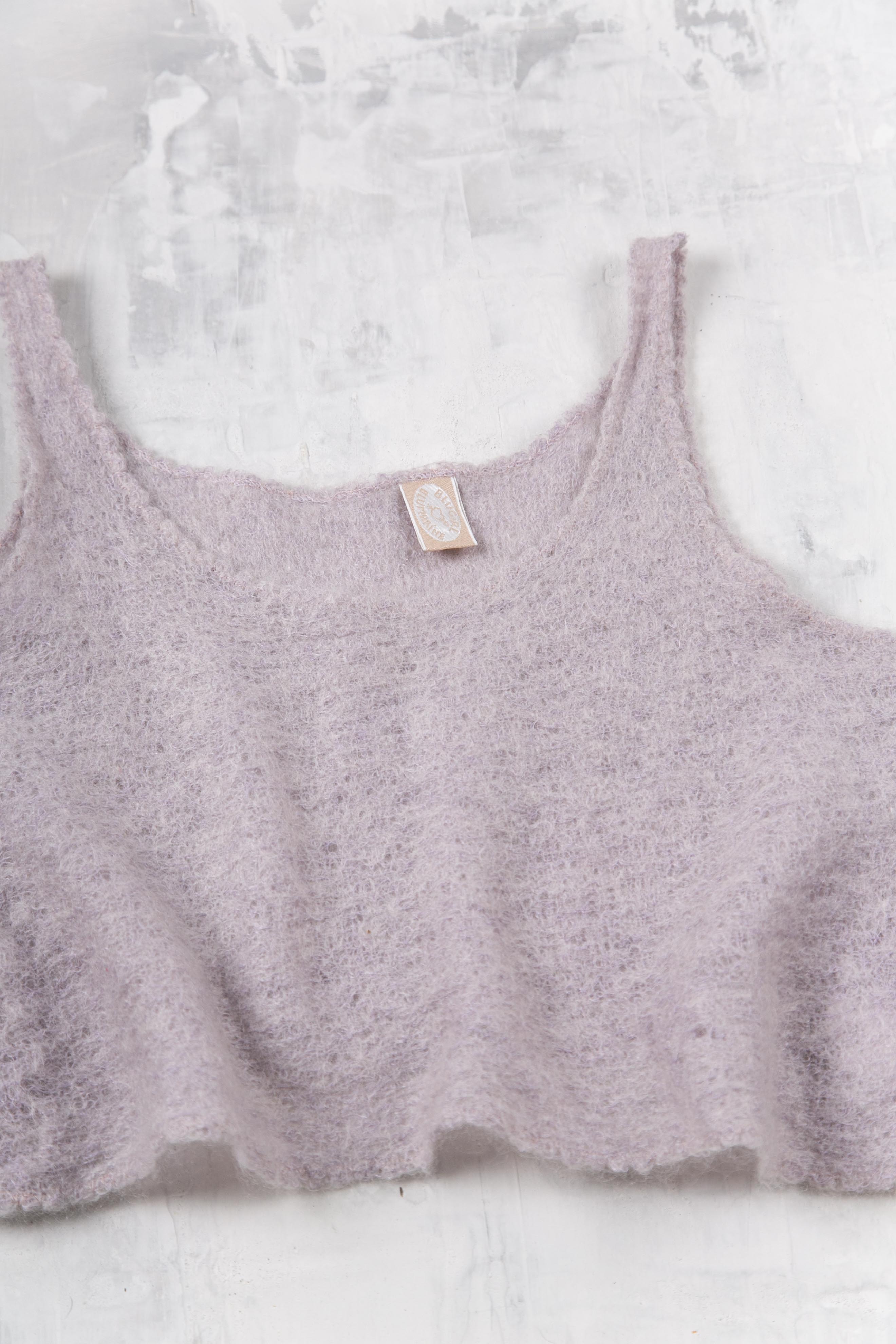 LILAC WOOL TOP