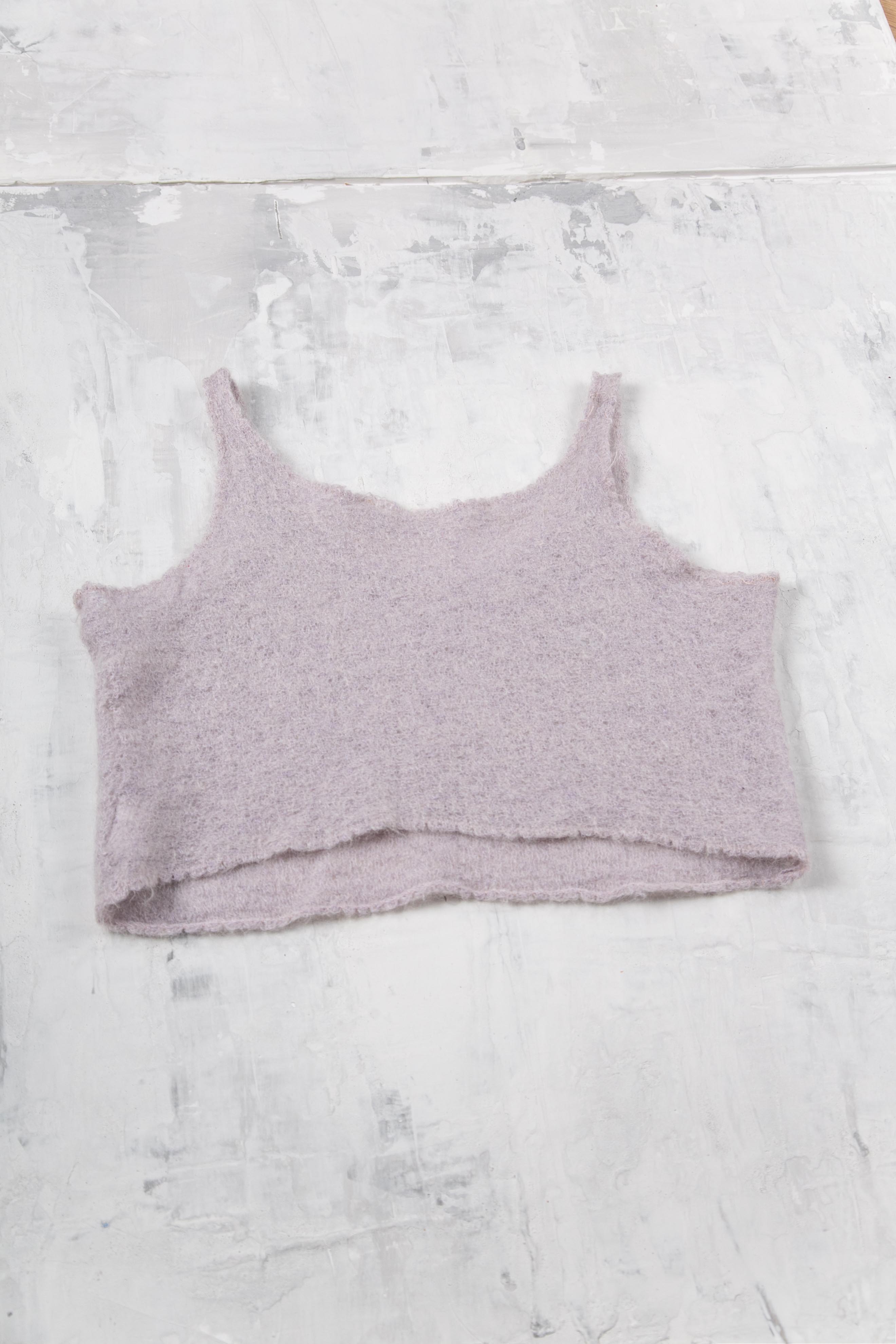 LILAC WOOL TOP
