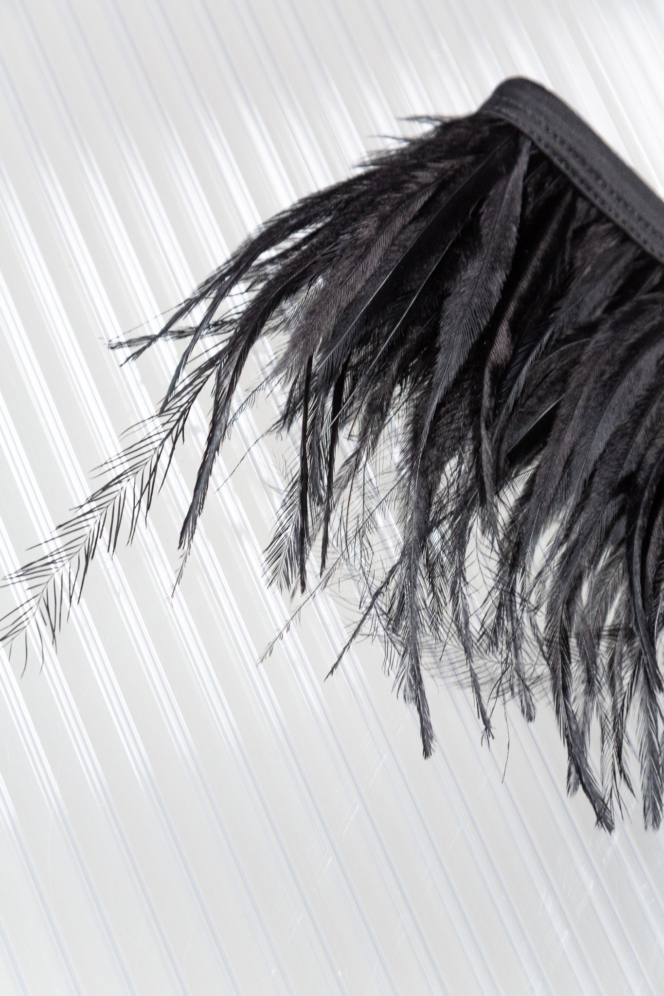 PINKO FEATHERS SLITS DRESS